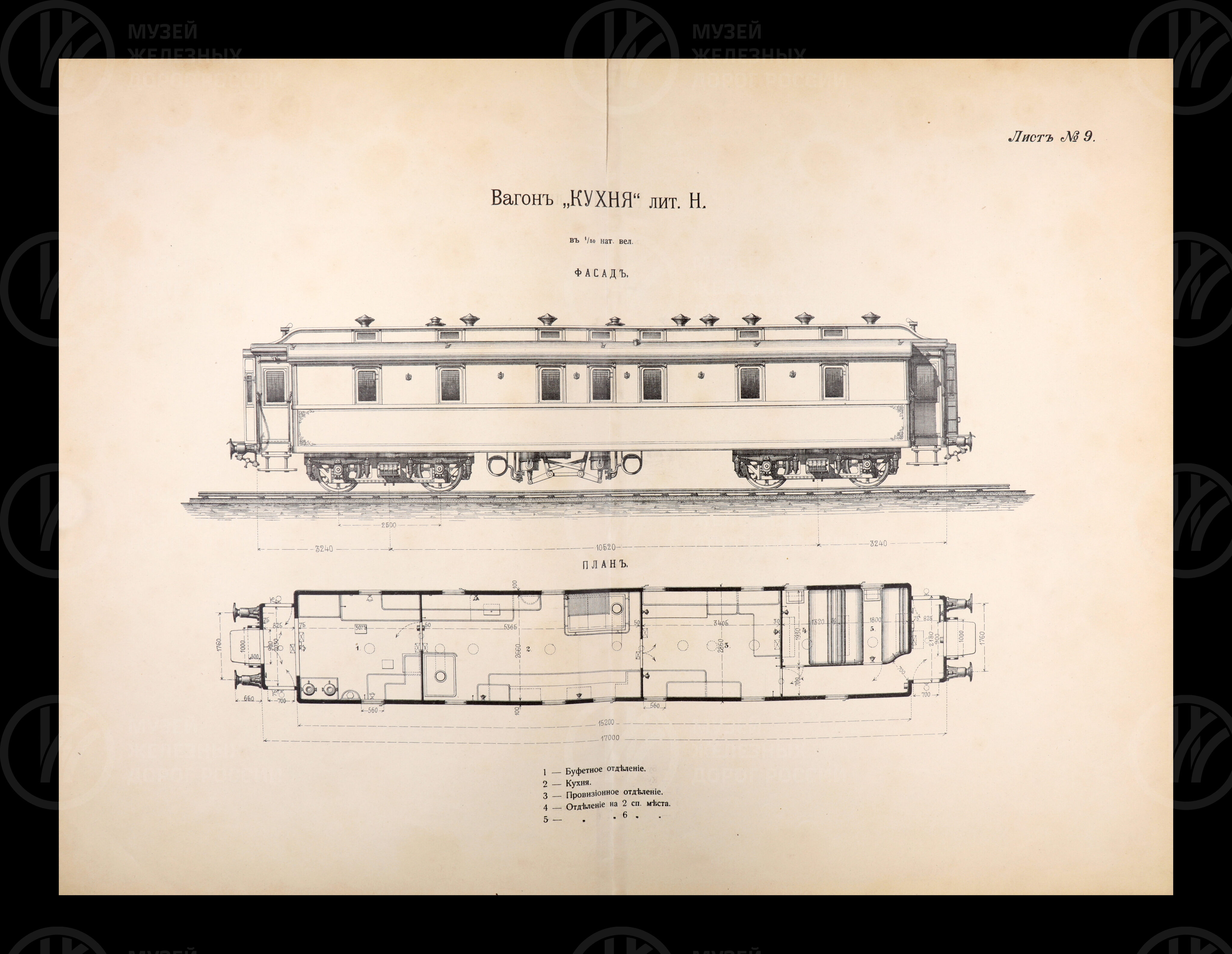 Императорский поезд заграничной и Российской колеи. 1894 г., изображение 9