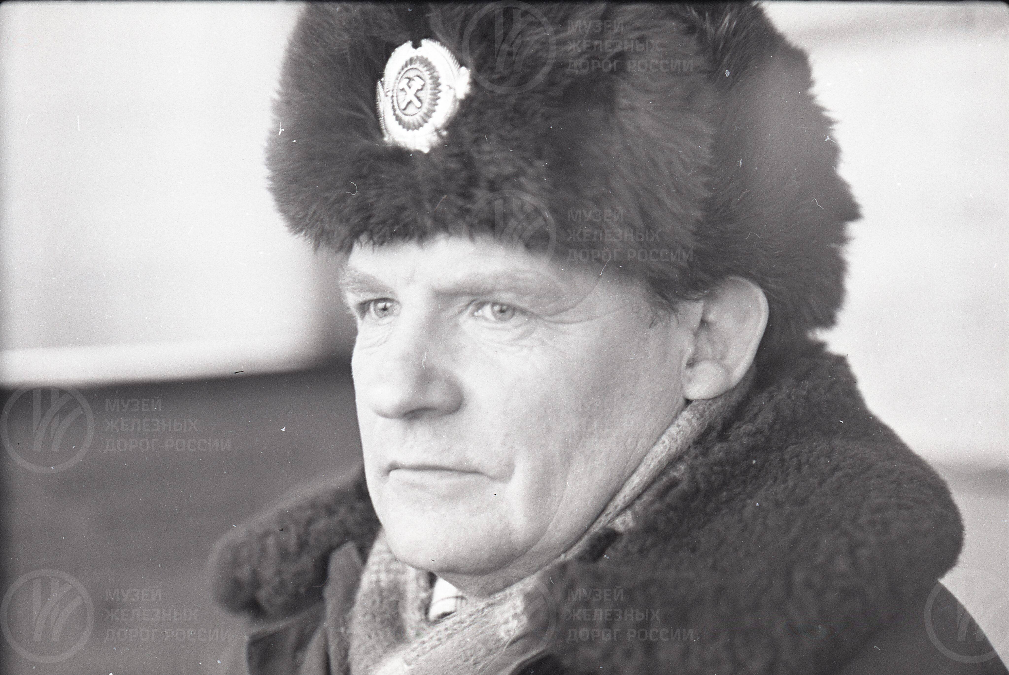 Б.С. Шаров – машинист локомотивного депо. Станция Бологое. 1987 г., изображение 1