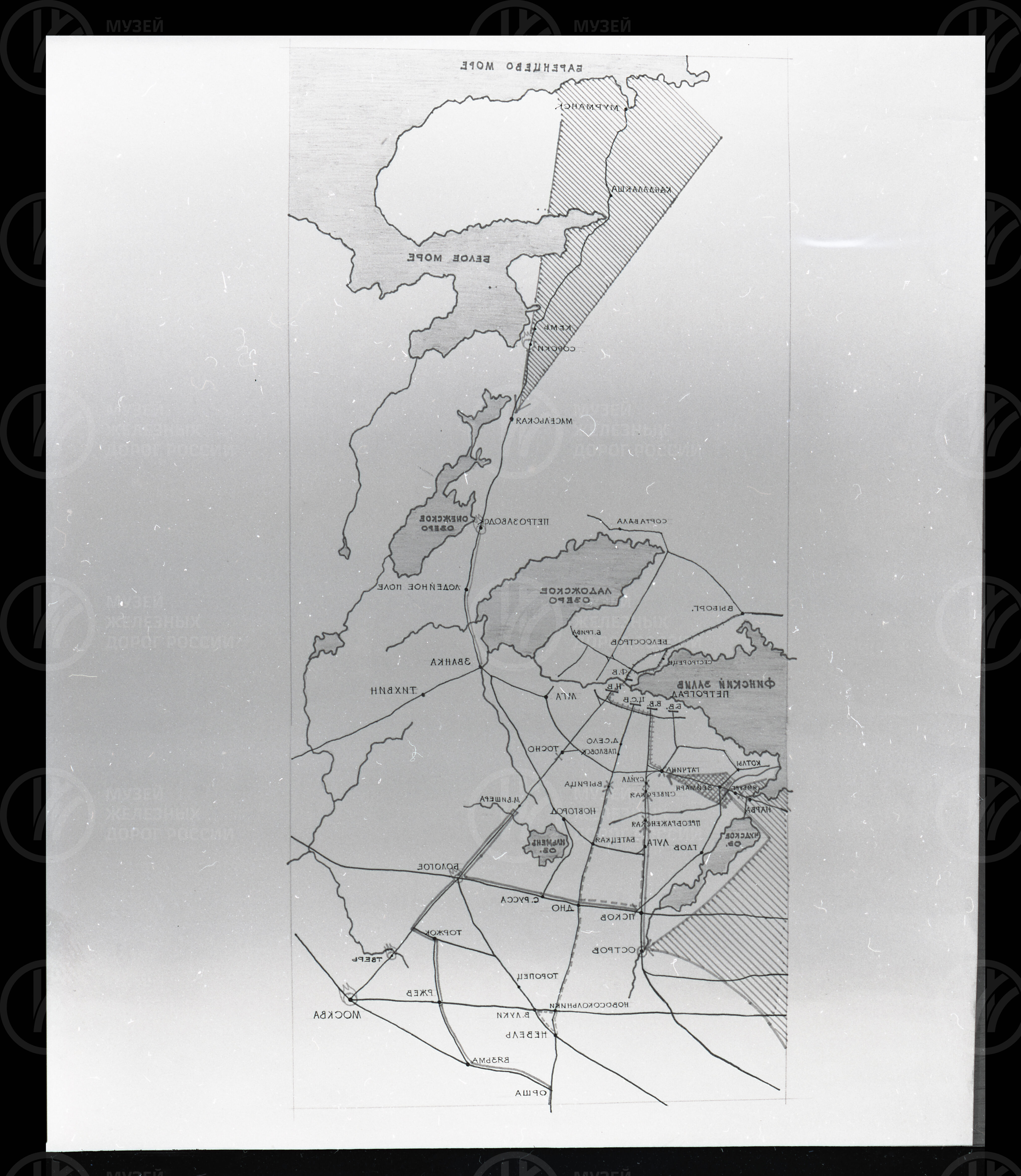 Карта периода 1917–1919 гг., изображение 2