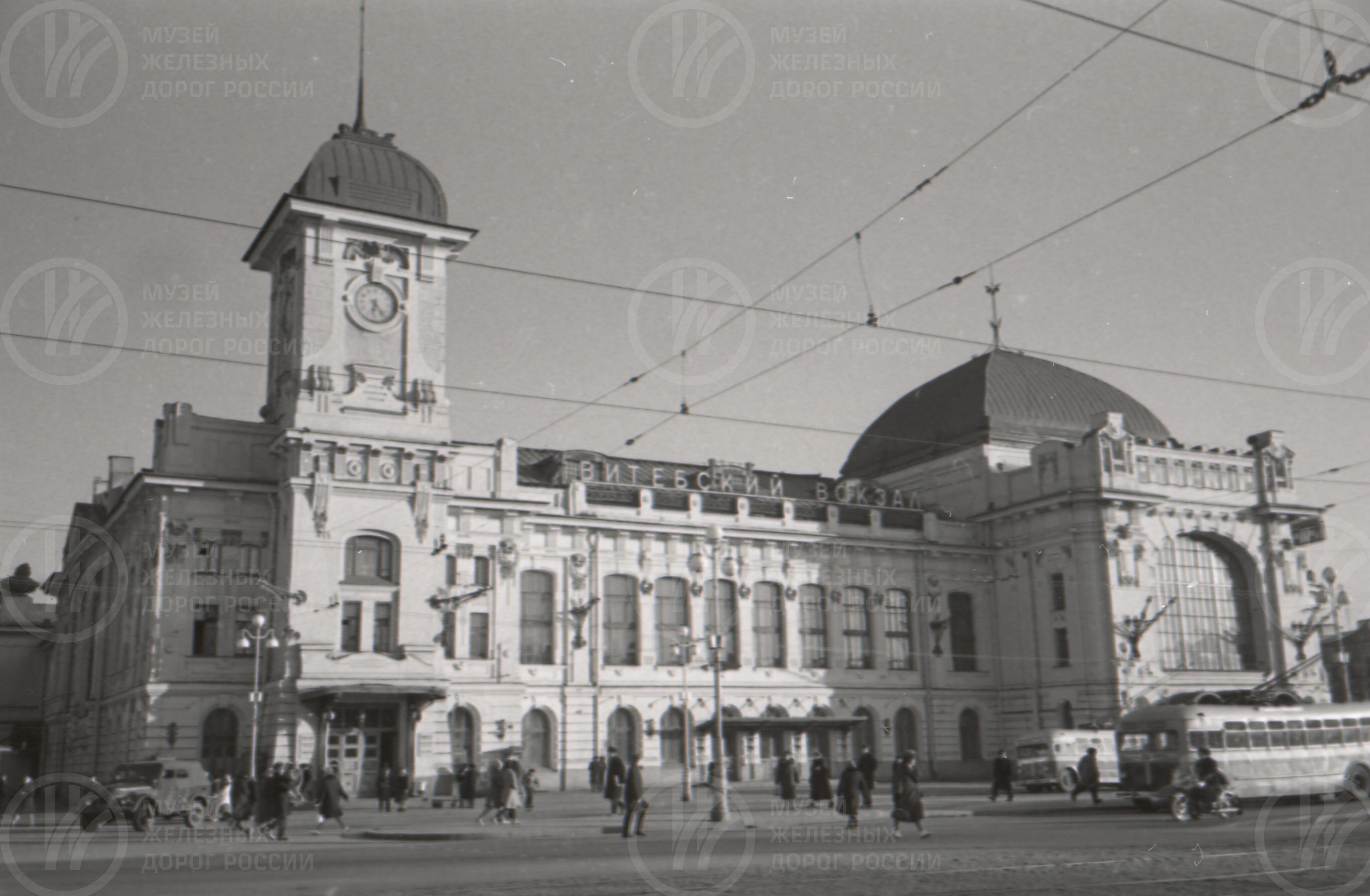 Витебский вокзал в Ленинграде, image 1