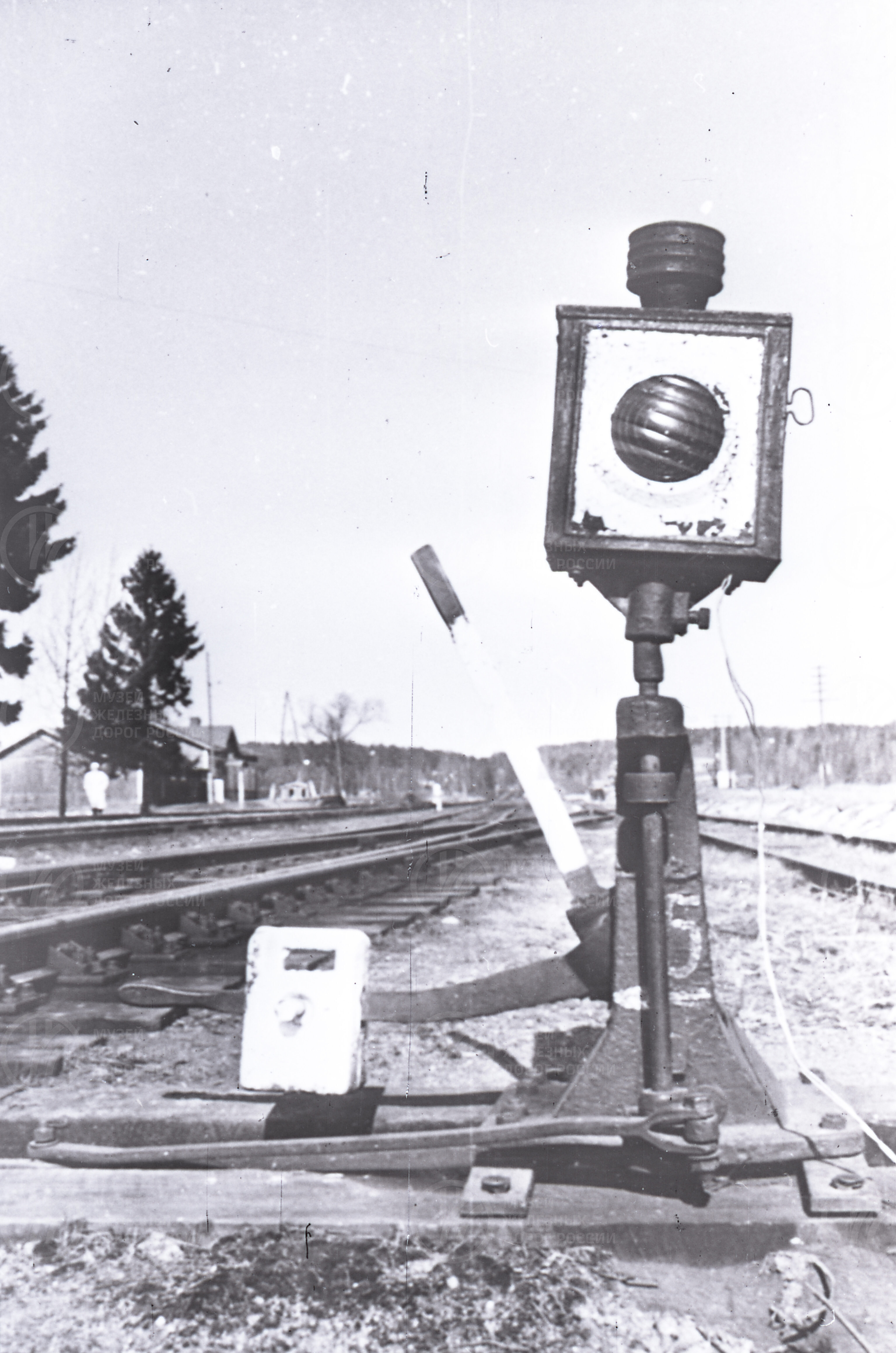Ручная стрелка. Станция Бородинское, image 6