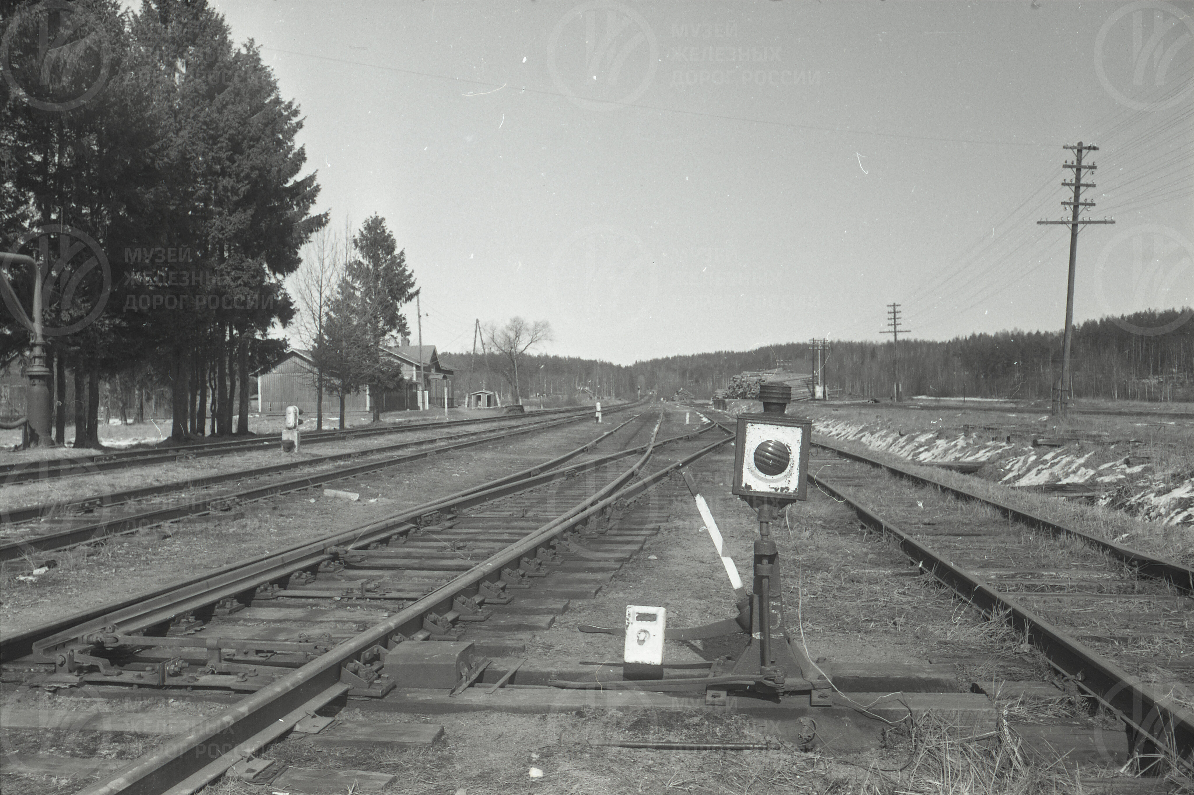 Ручная стрелка. Станция Бородинское, image 4
