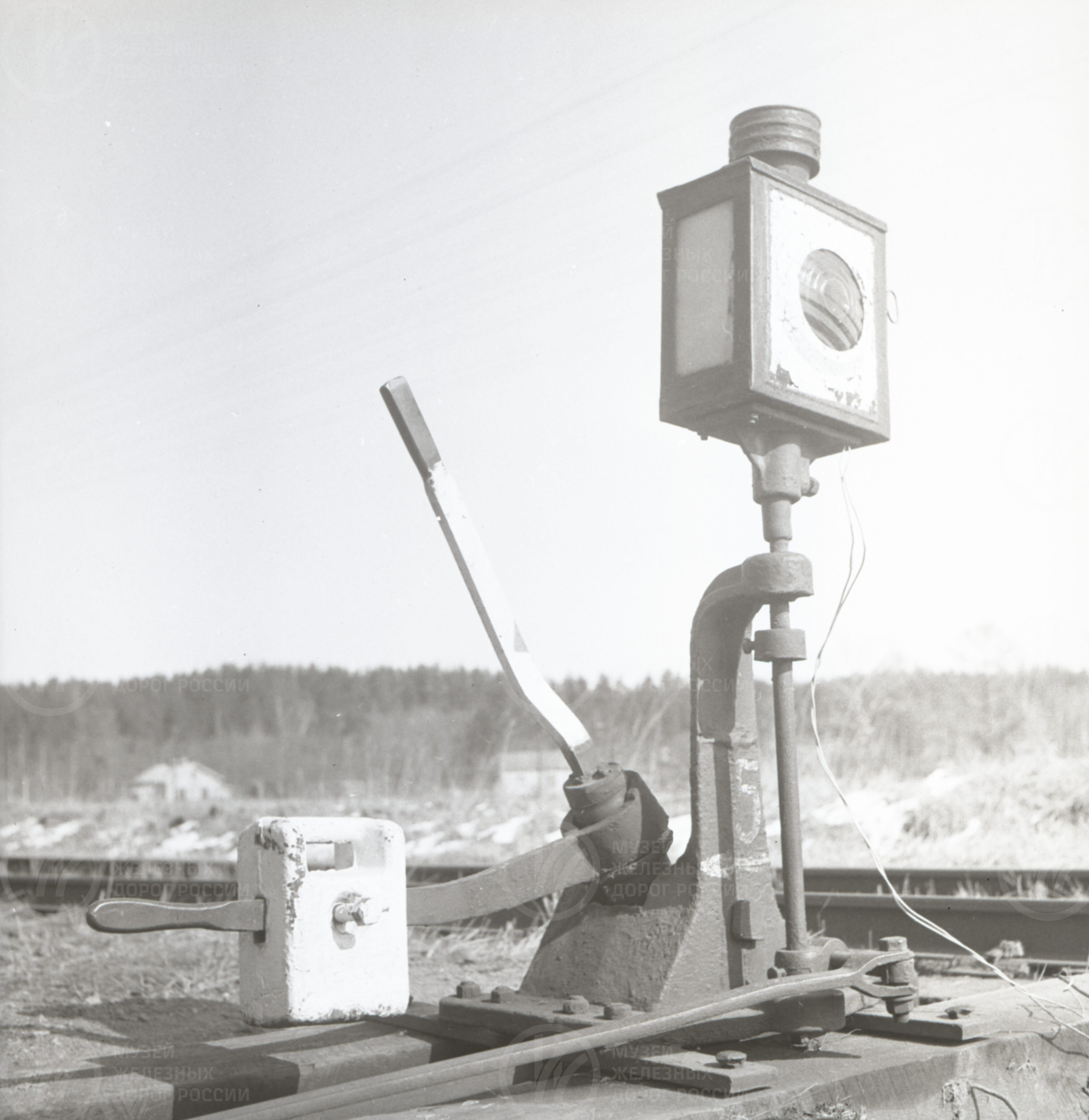Ручная стрелка. Станция Бородинское, image 7