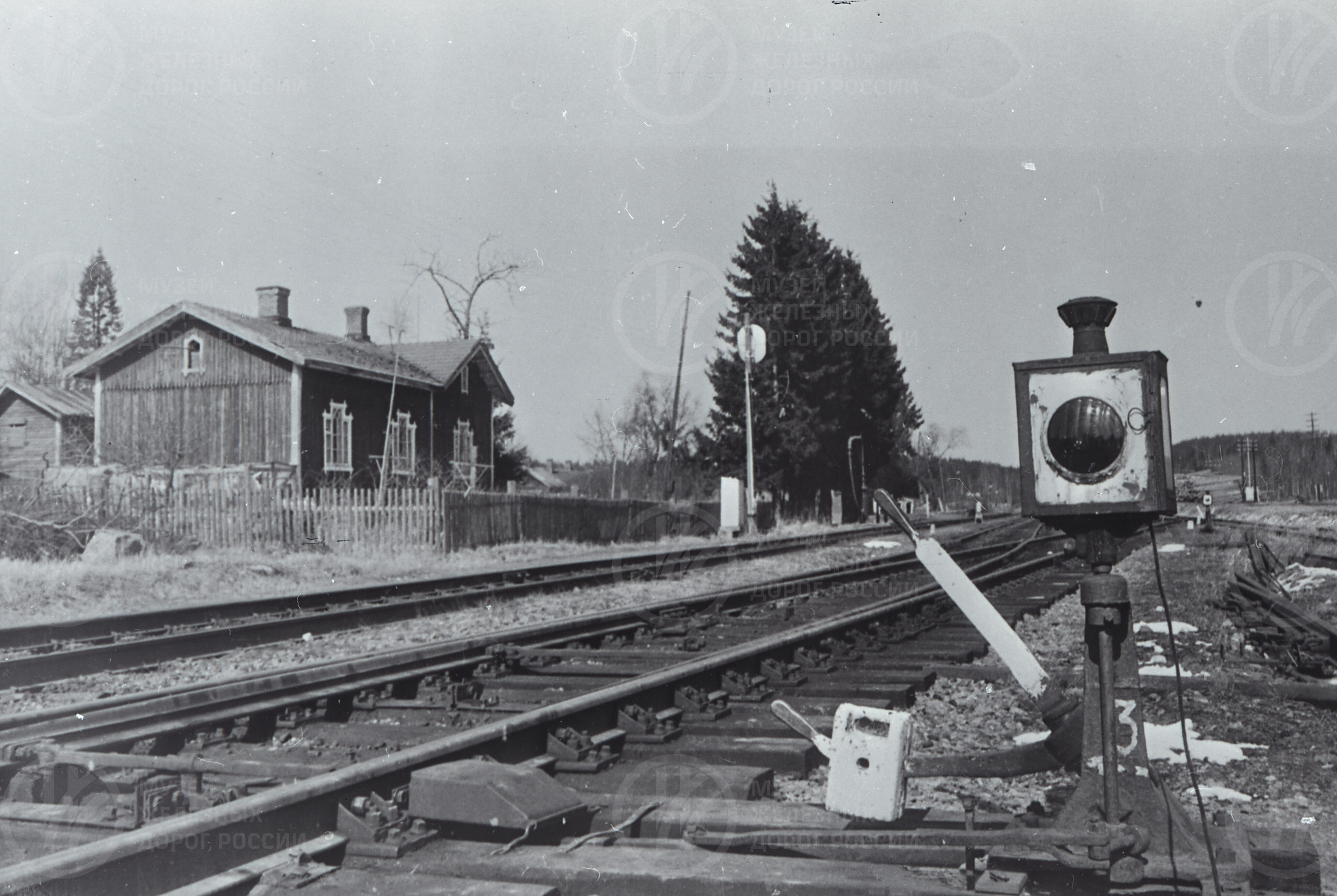 Ручная стрелка. Станция Бородинское, image 3