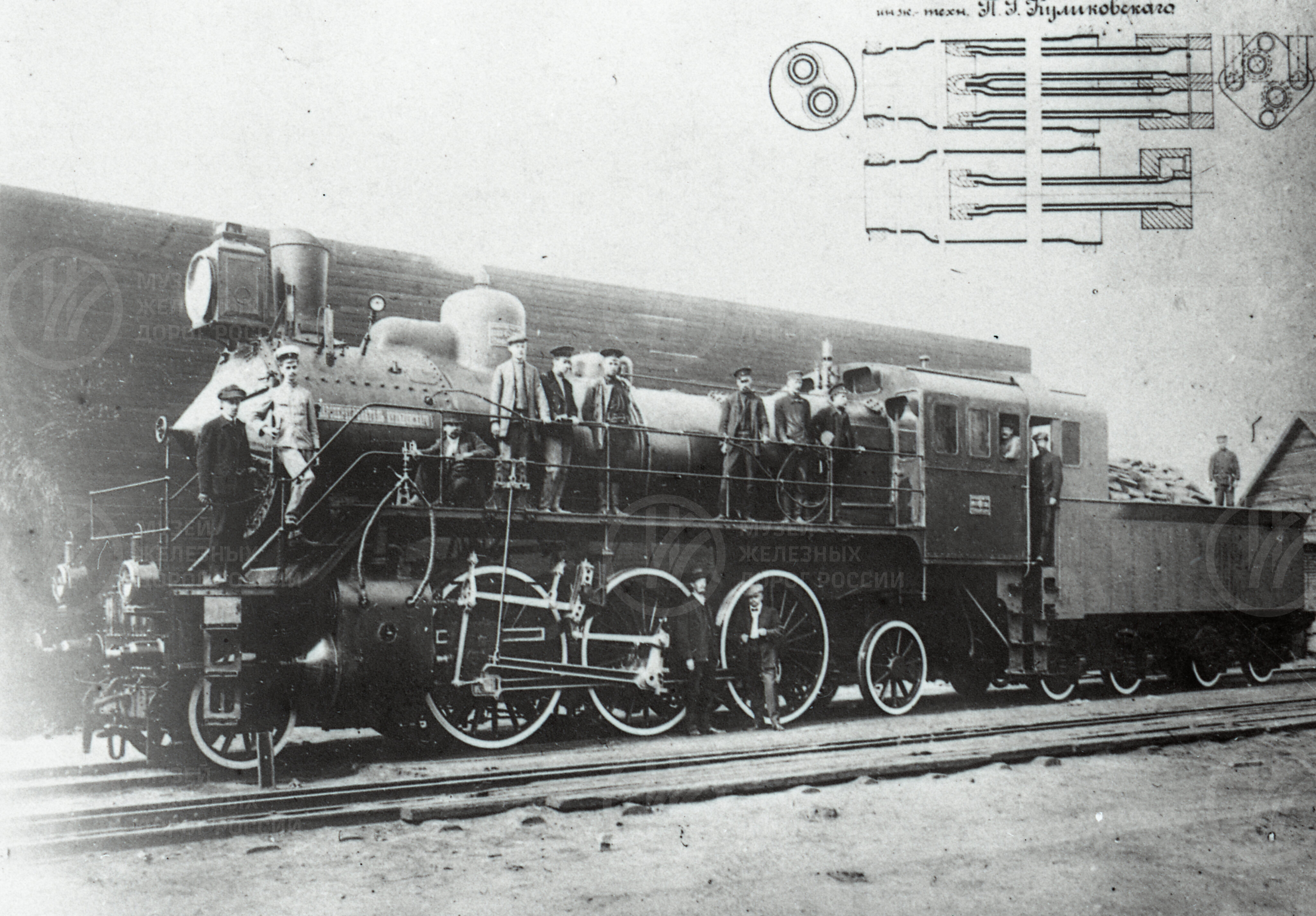 Паровоз серии С. Сормовский завод. 1911 г., изображение 1