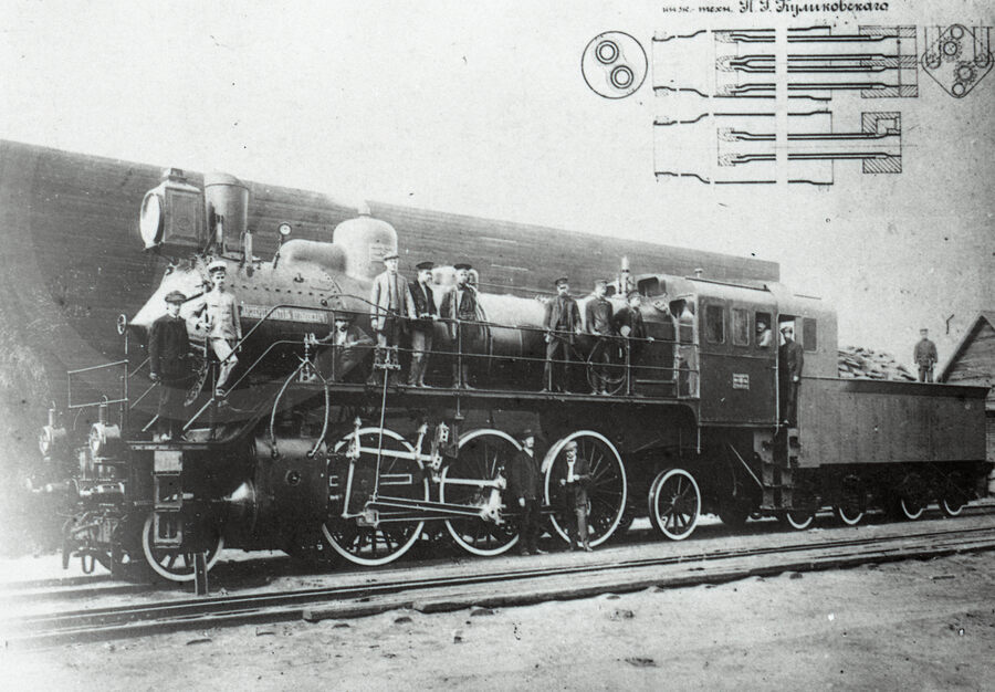 Паровоз серии С. Сормовский завод. 1911 г.