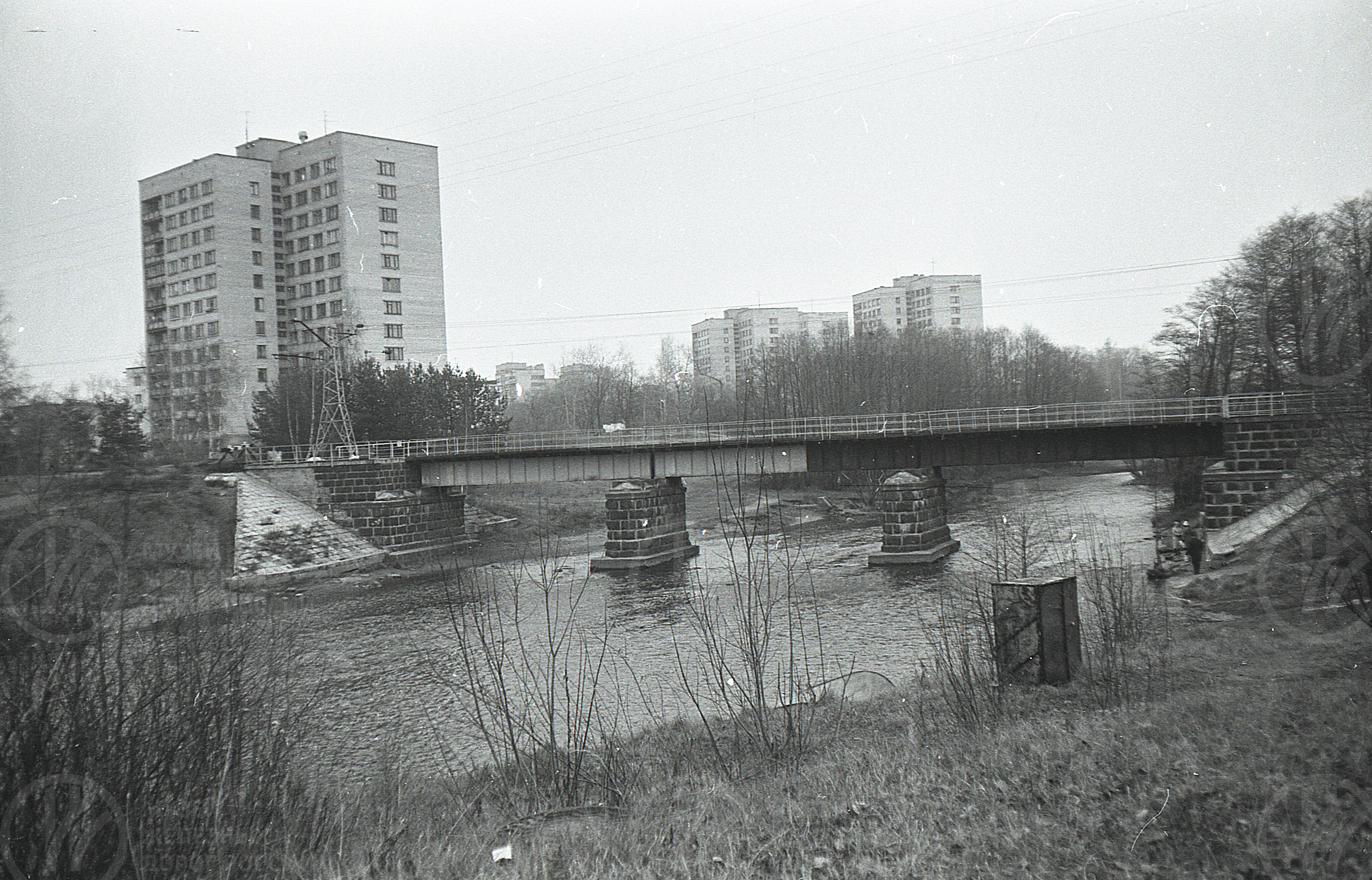 Железнодорожный мост через реку Сестру. Станция Сестрорецк, image 2