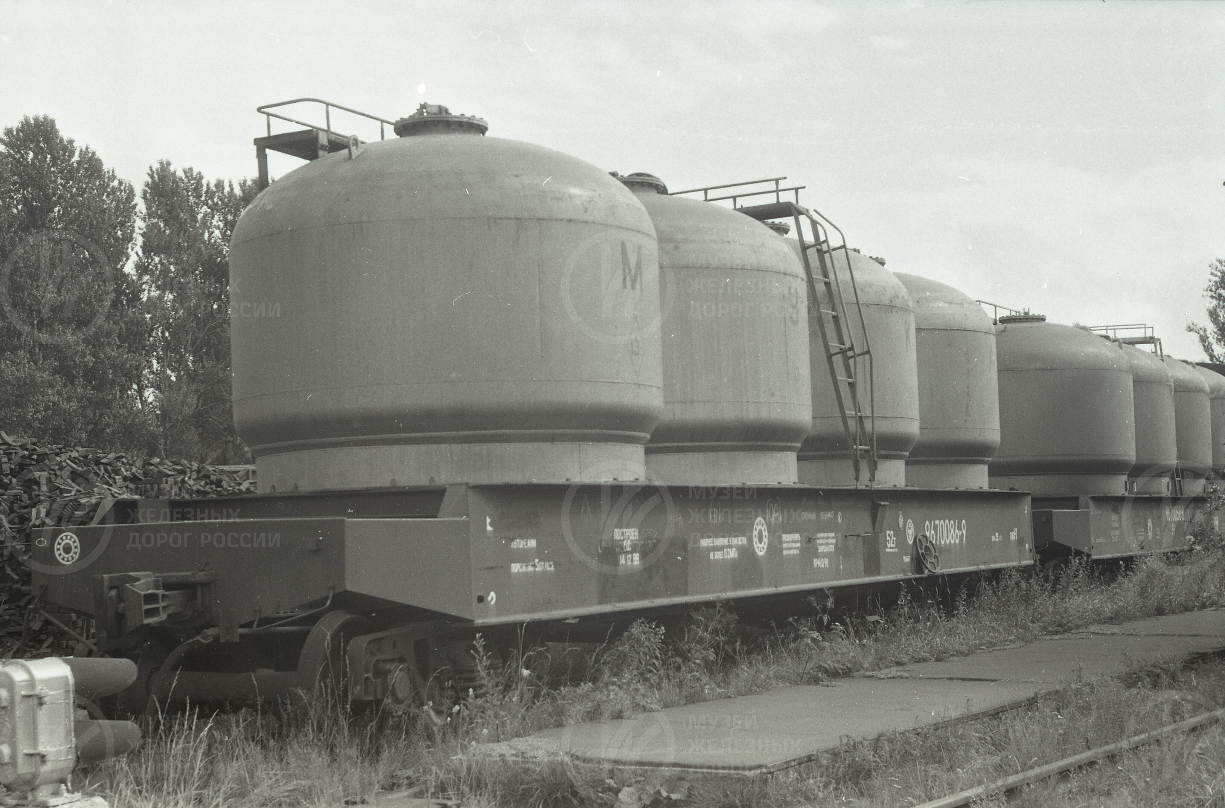 Вагон четырёхосный для перевозки муки. Депо ТЧ-9, image 1