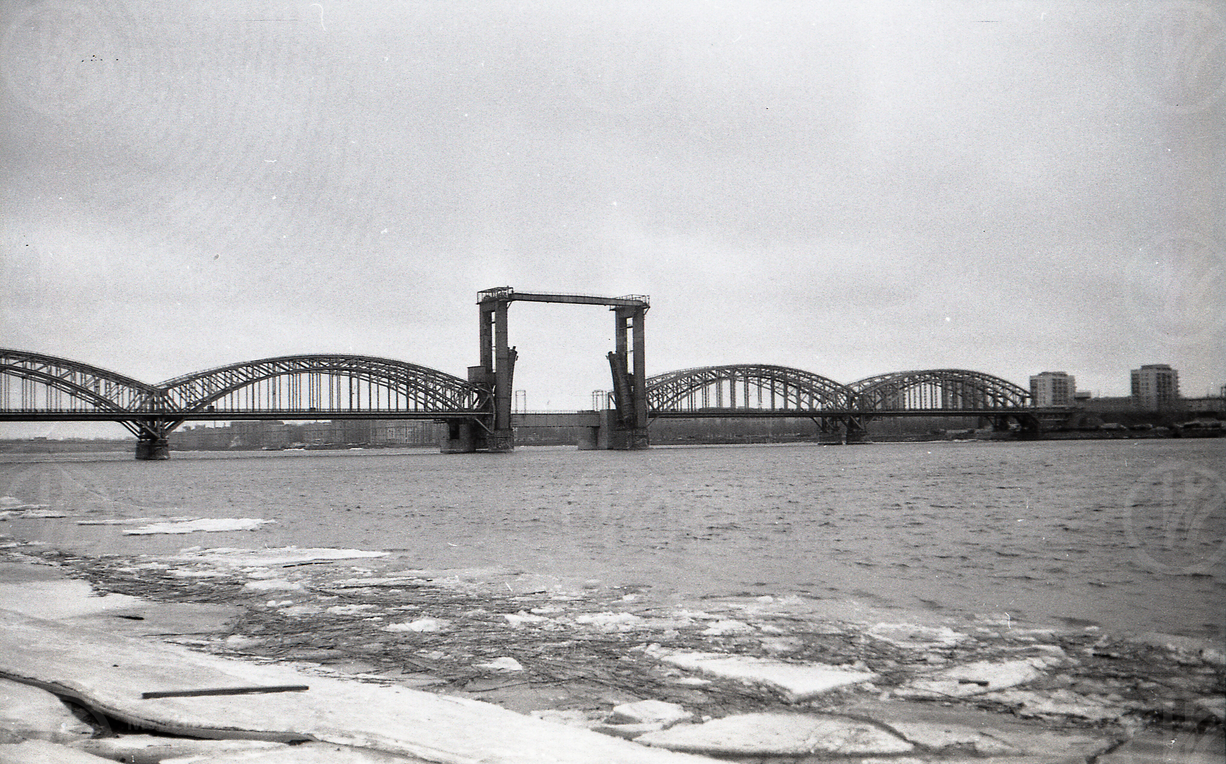 Финляндский мост через реку Неву, image 5
