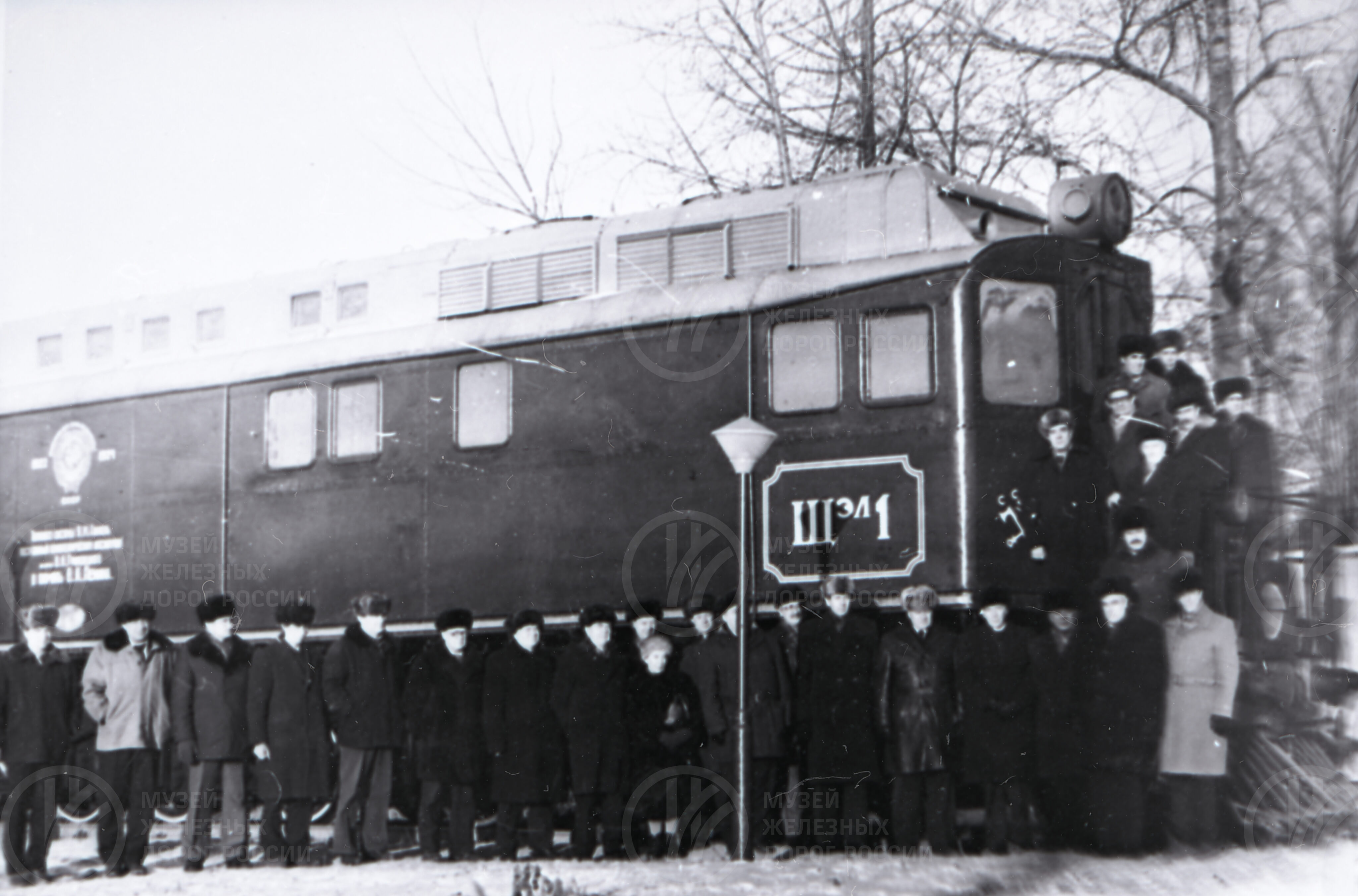 Тепловоз Щэл1. Станция Ховрино. 1984 г., изображение 1