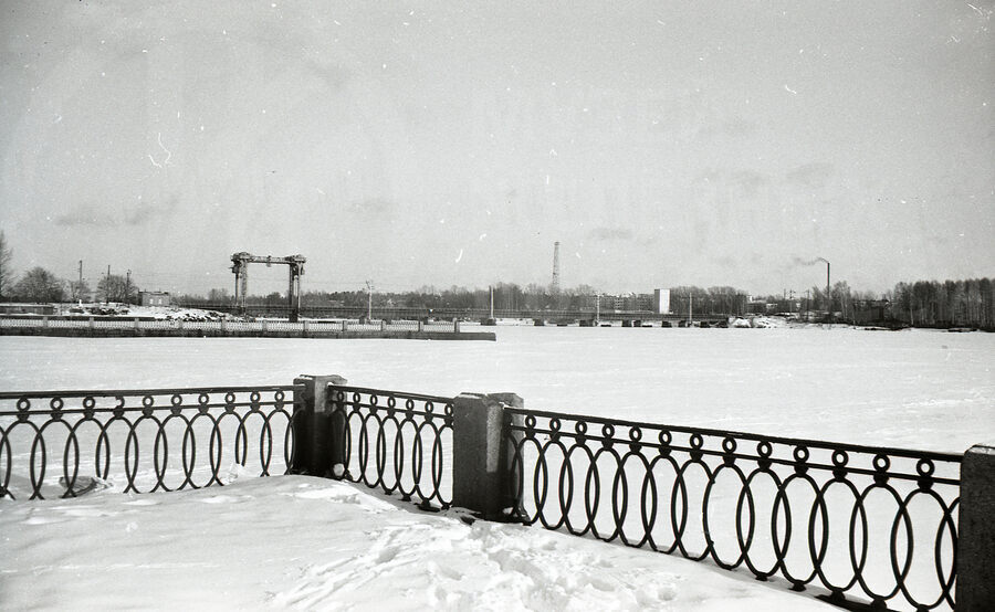 Железнодорожный мост. Станция Выборг