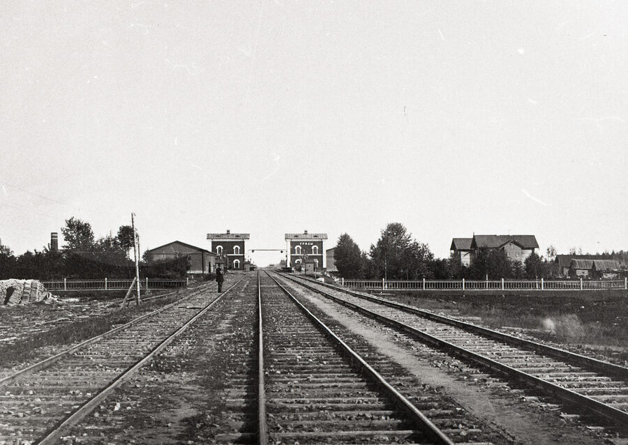 Станция Гряды. 1870 г.