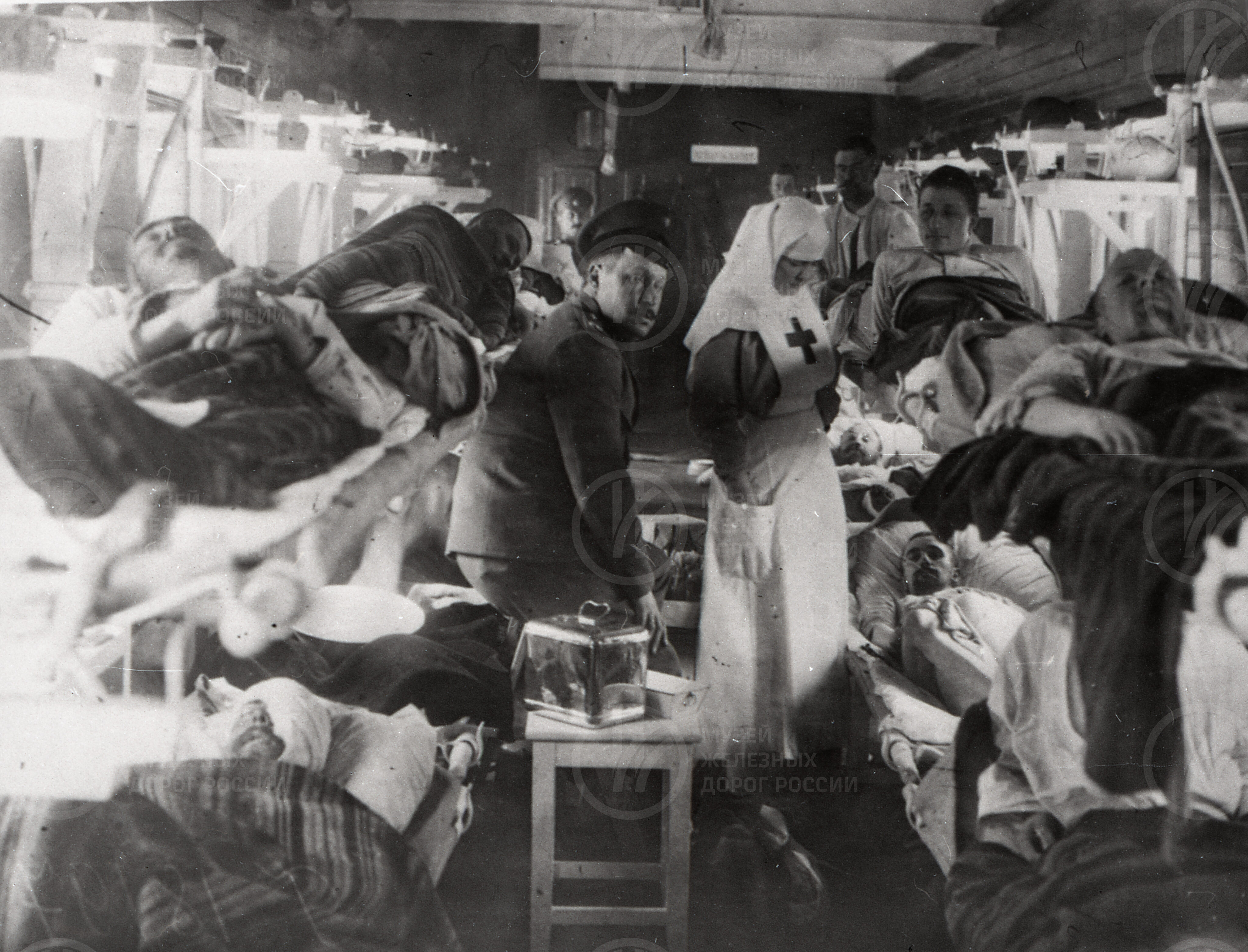 Санитарный поезд. 1914 г., изображение 1