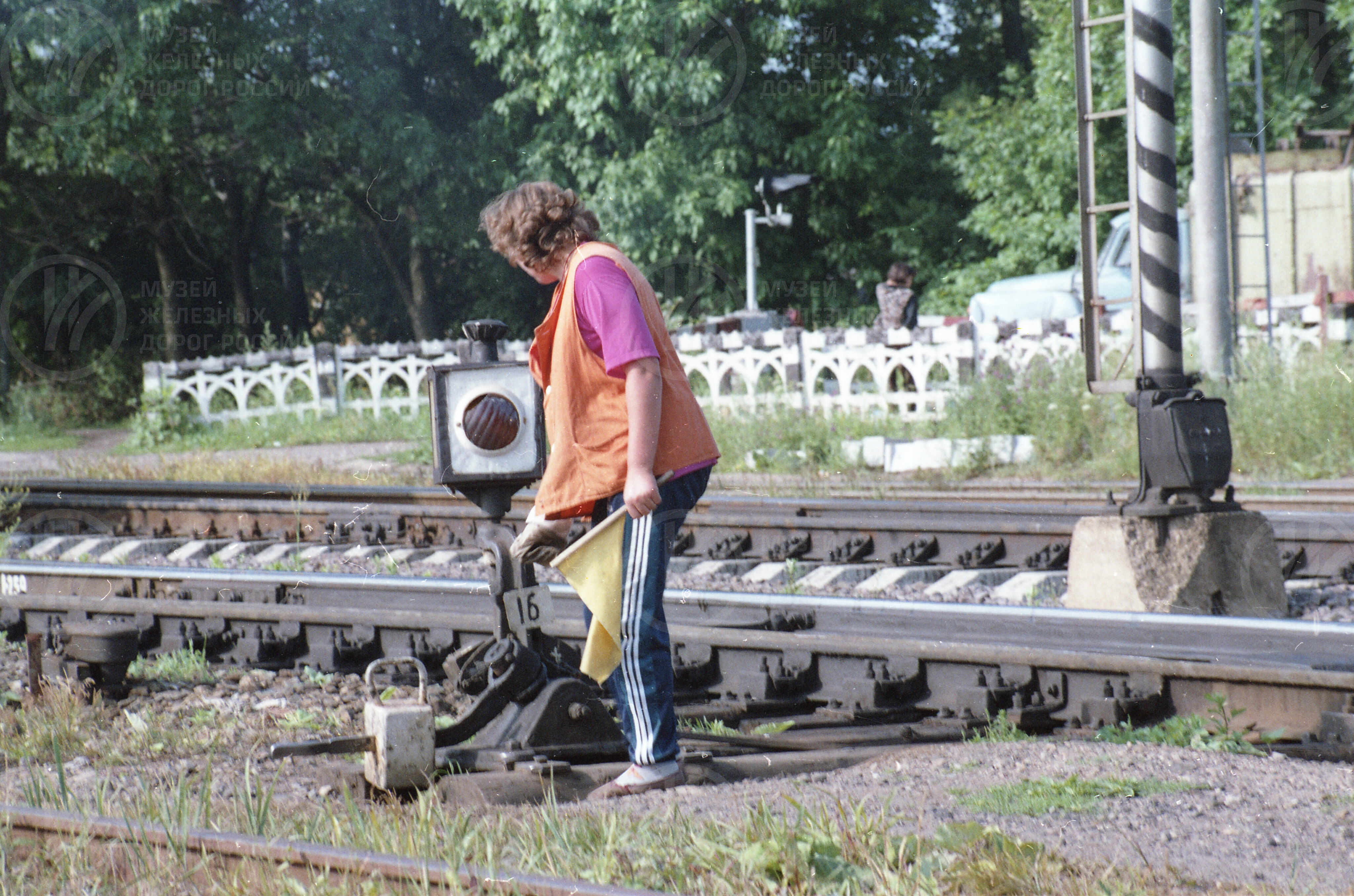 Стрелочница. Станция Новосокольники, image 1