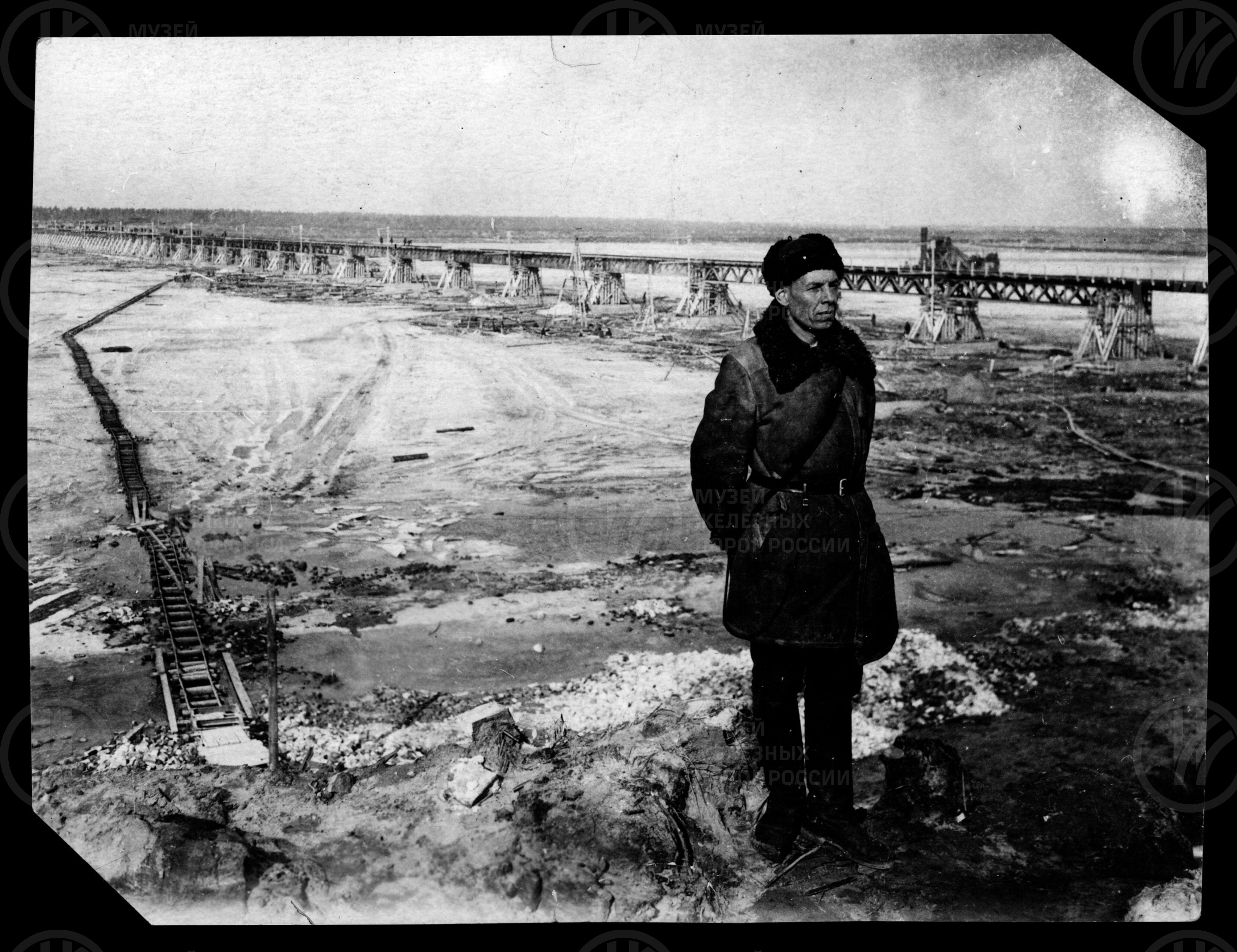 П.И. Богомолов – участник восстановления мостов на реке Волхов, изображение 1
