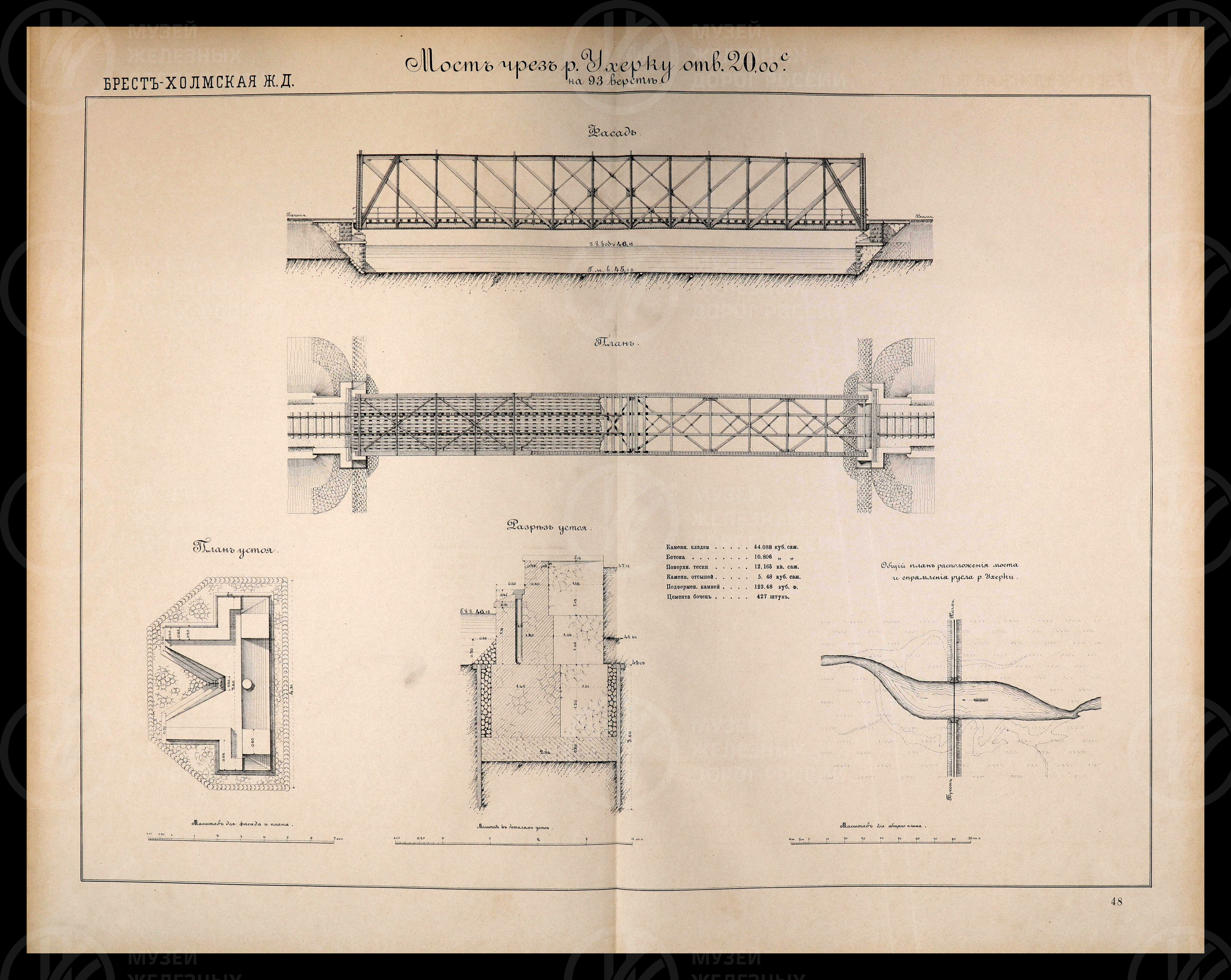 Участки Польских железных дорог. 1885–1887 гг., image 11