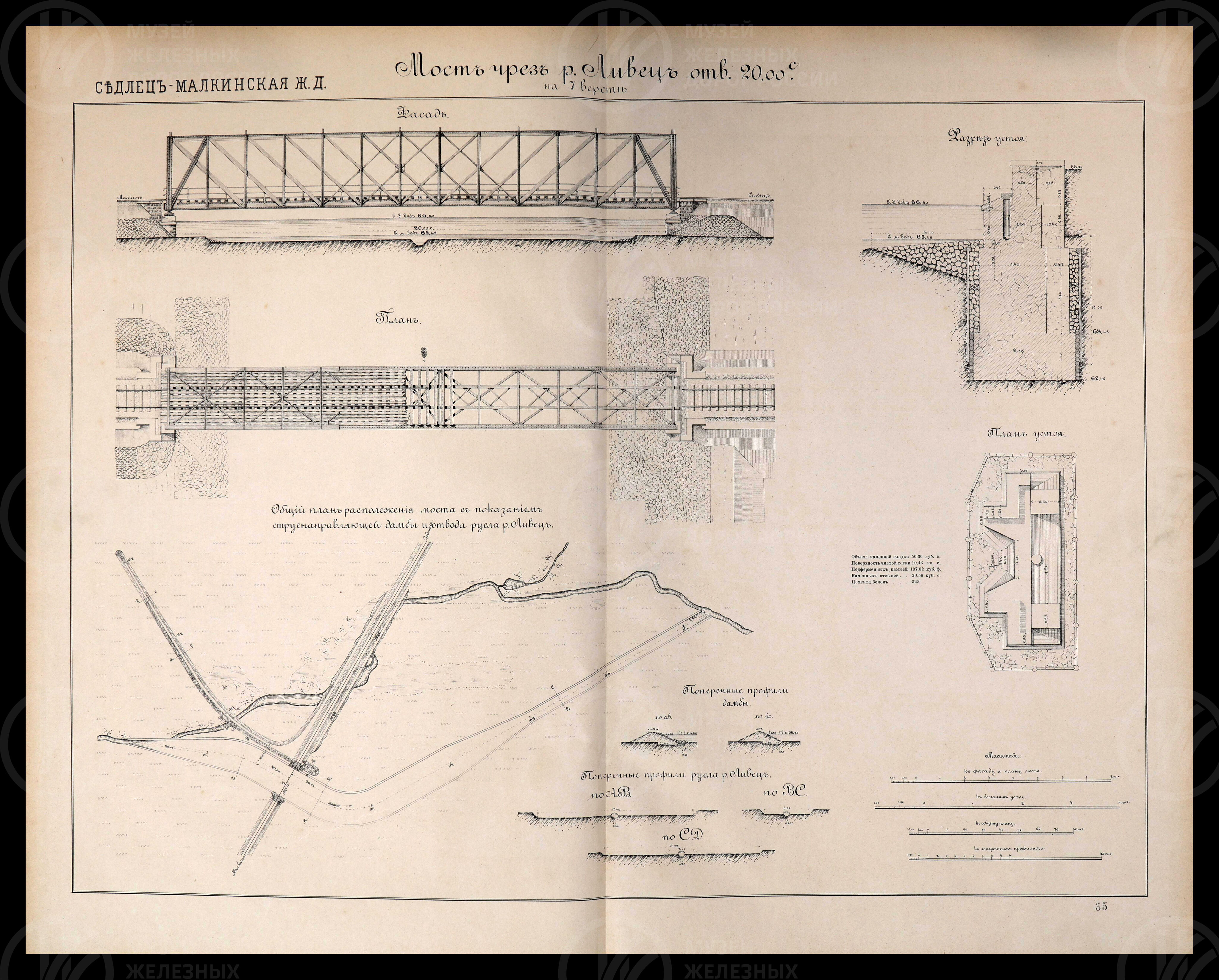 Участки Польских железных дорог. 1885–1887 гг., image 7