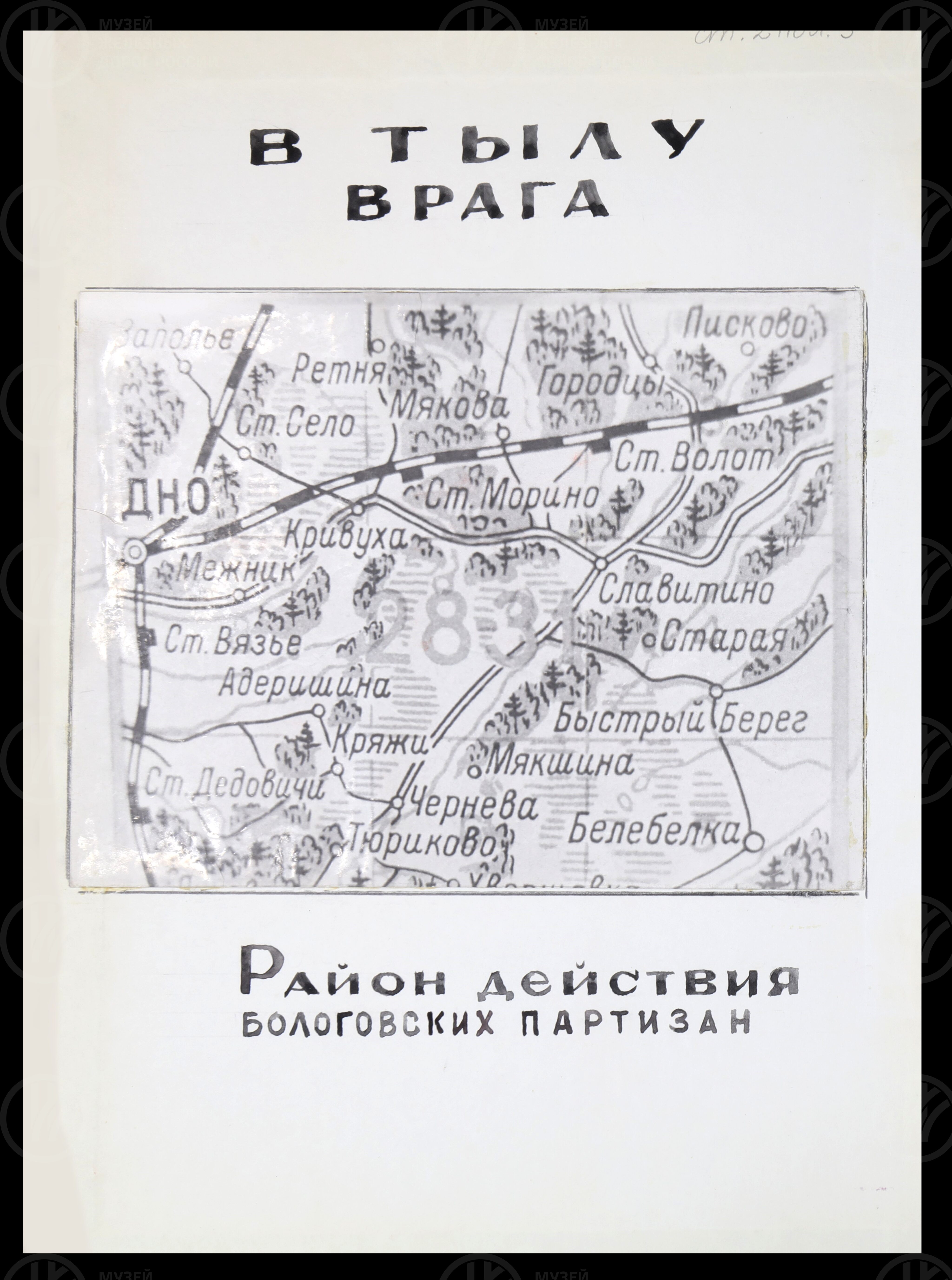 Из истории партизанского отряда «Храбрый». 1975 г., изображение 2