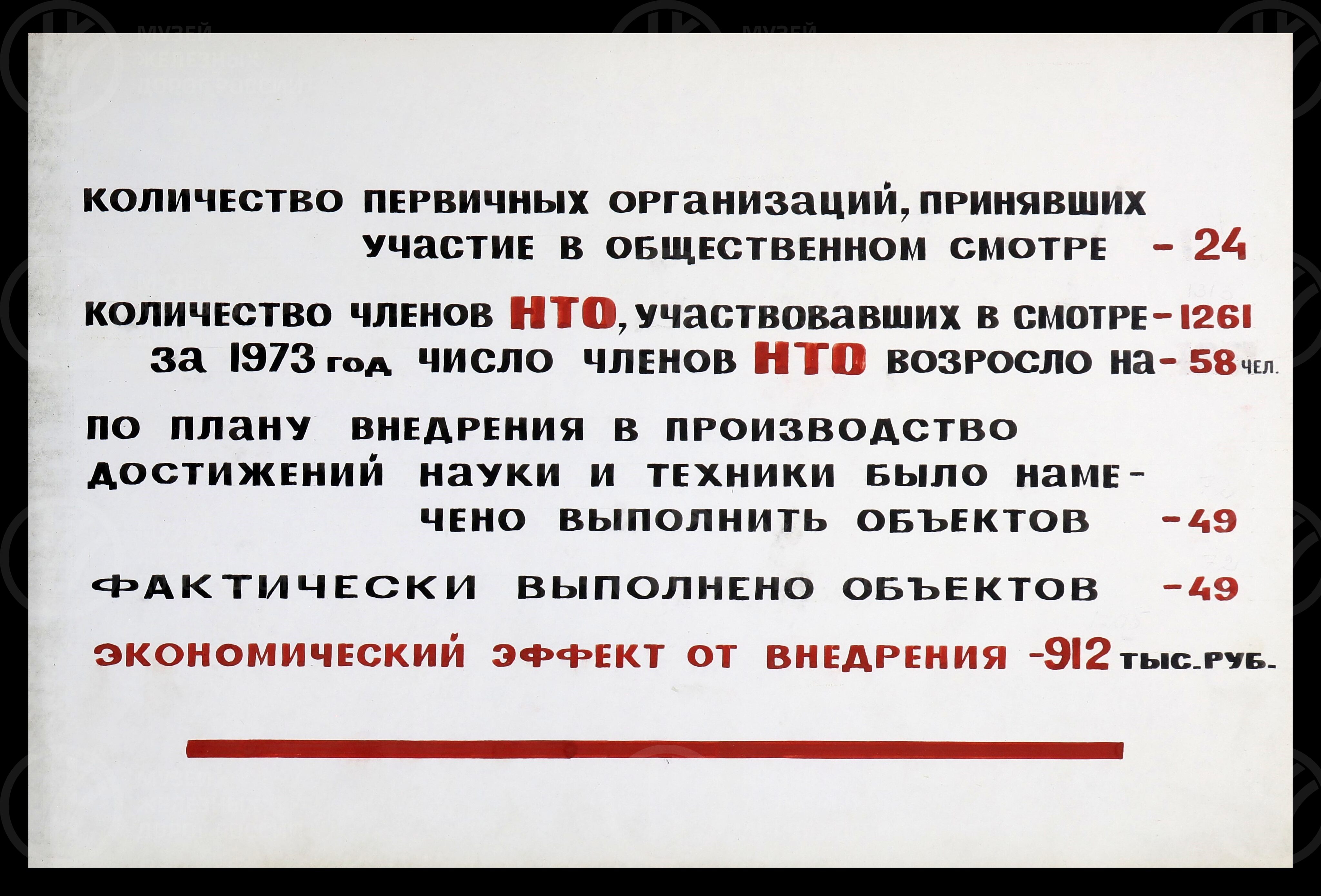Отчет районного правления НТО Московского отдела Октябрьской железной дороги. 1973 г., изображение 4