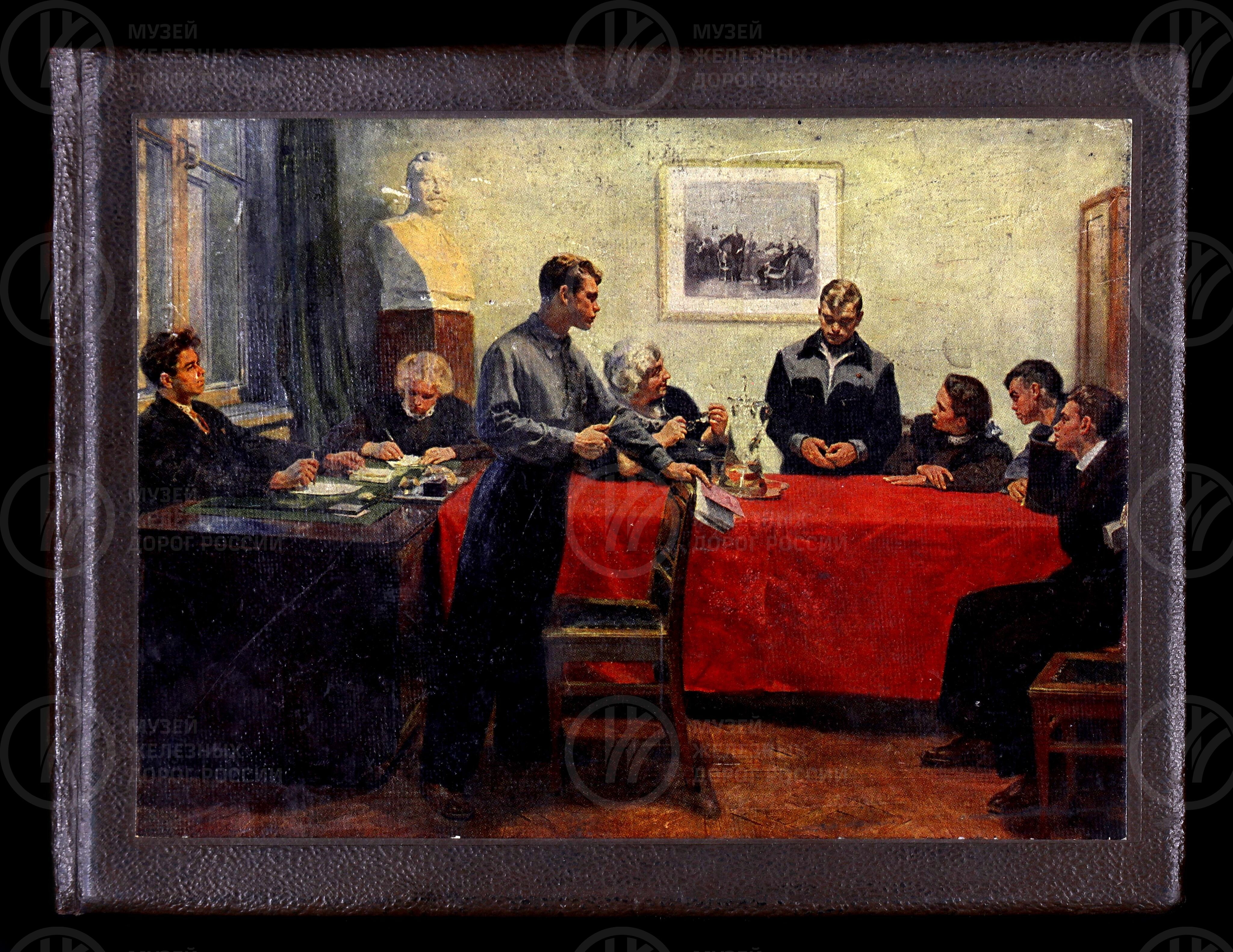 Пионерский лагерь на станции Тверца. Октябрьская железная дорога. 1952 г., изображение 1