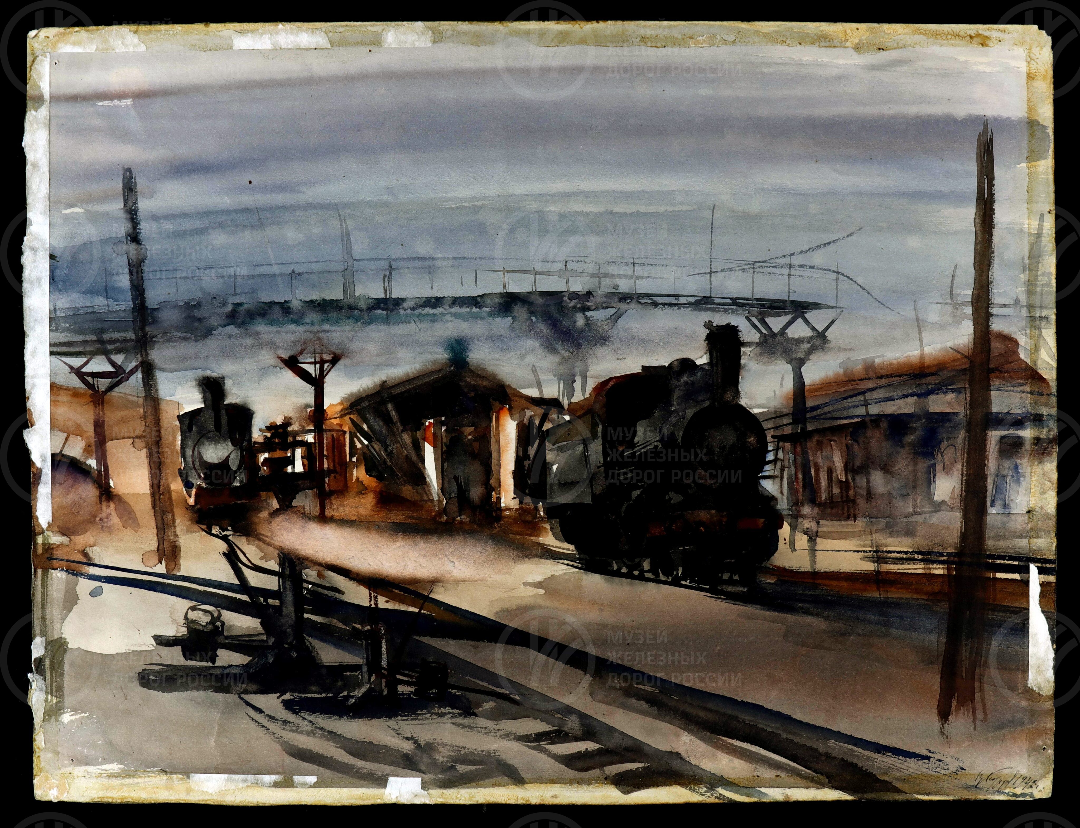 Паровозы. 1942 г., изображение 1