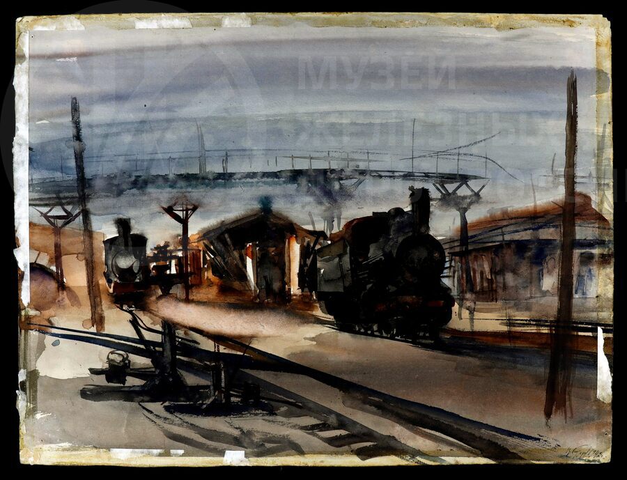 Паровозы. 1942 г.