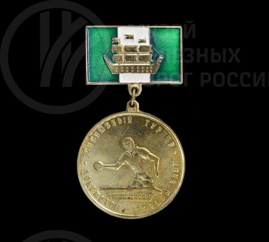 Значок участника турнира ДСО «Локомотив»