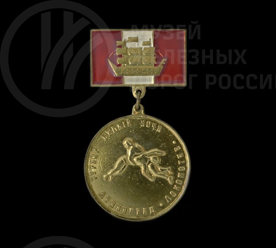 Значок участника турнира ДСО «Локомотив»
