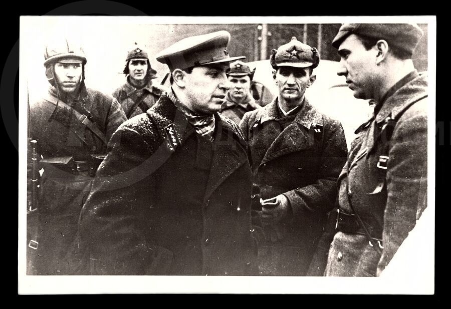 В.Д. Богданов – начальник Октябрьской железной дороги. 1940 г.