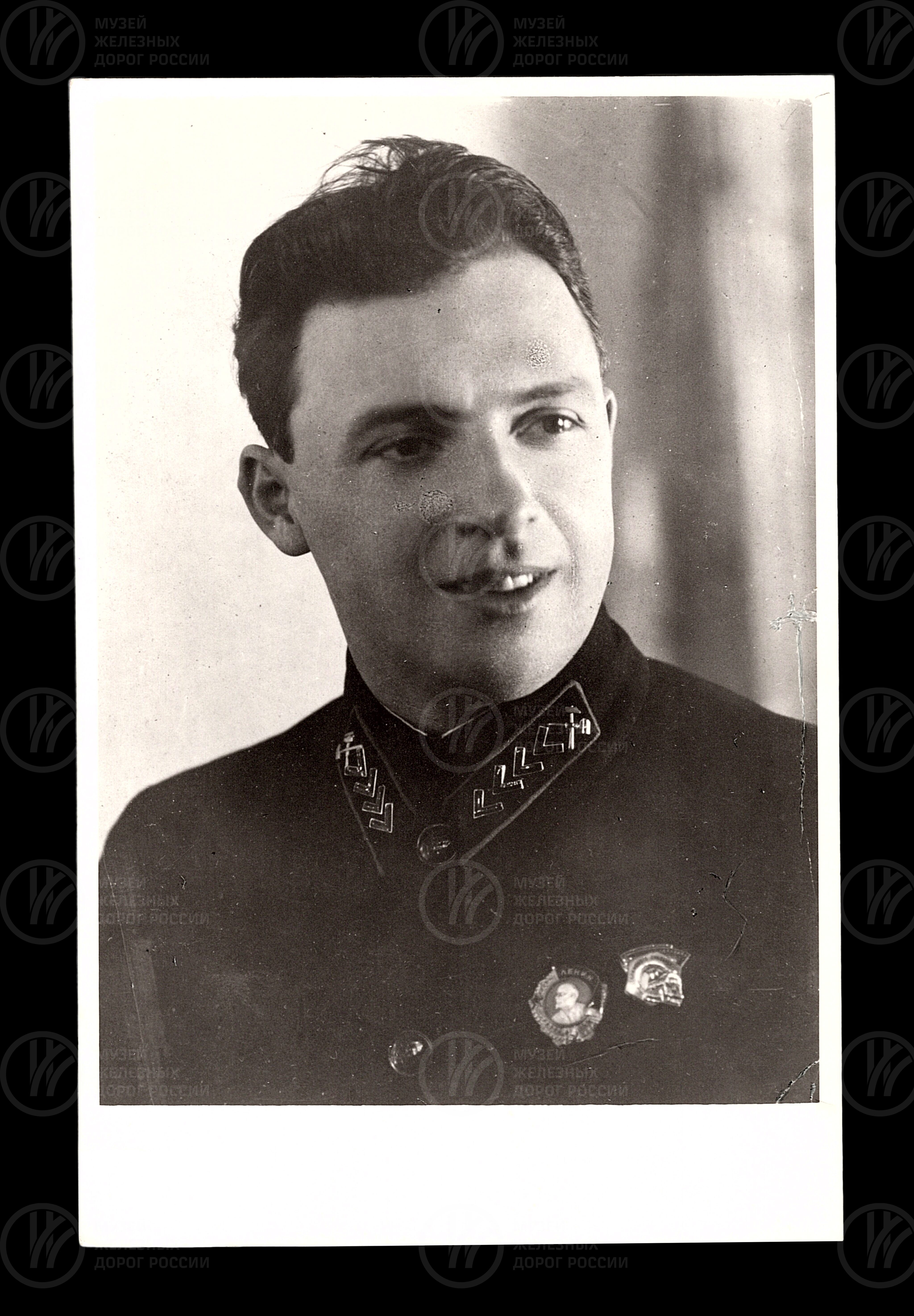 В.Д. Богданов – машинист Витебского паровозного депо. 1935 г., изображение 1