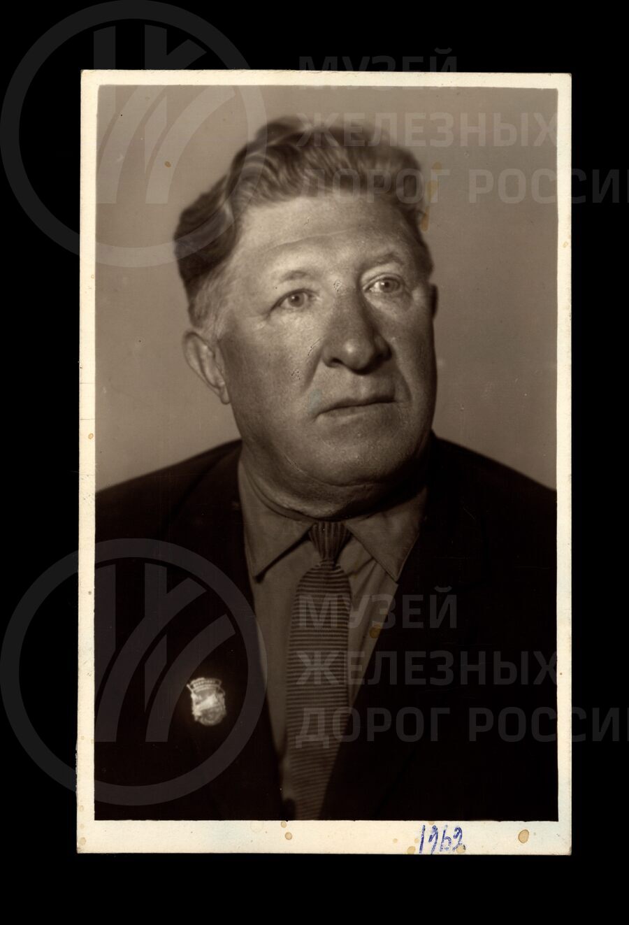 Н.К. Никифоров – мастер вагонного депо. 1962 г.