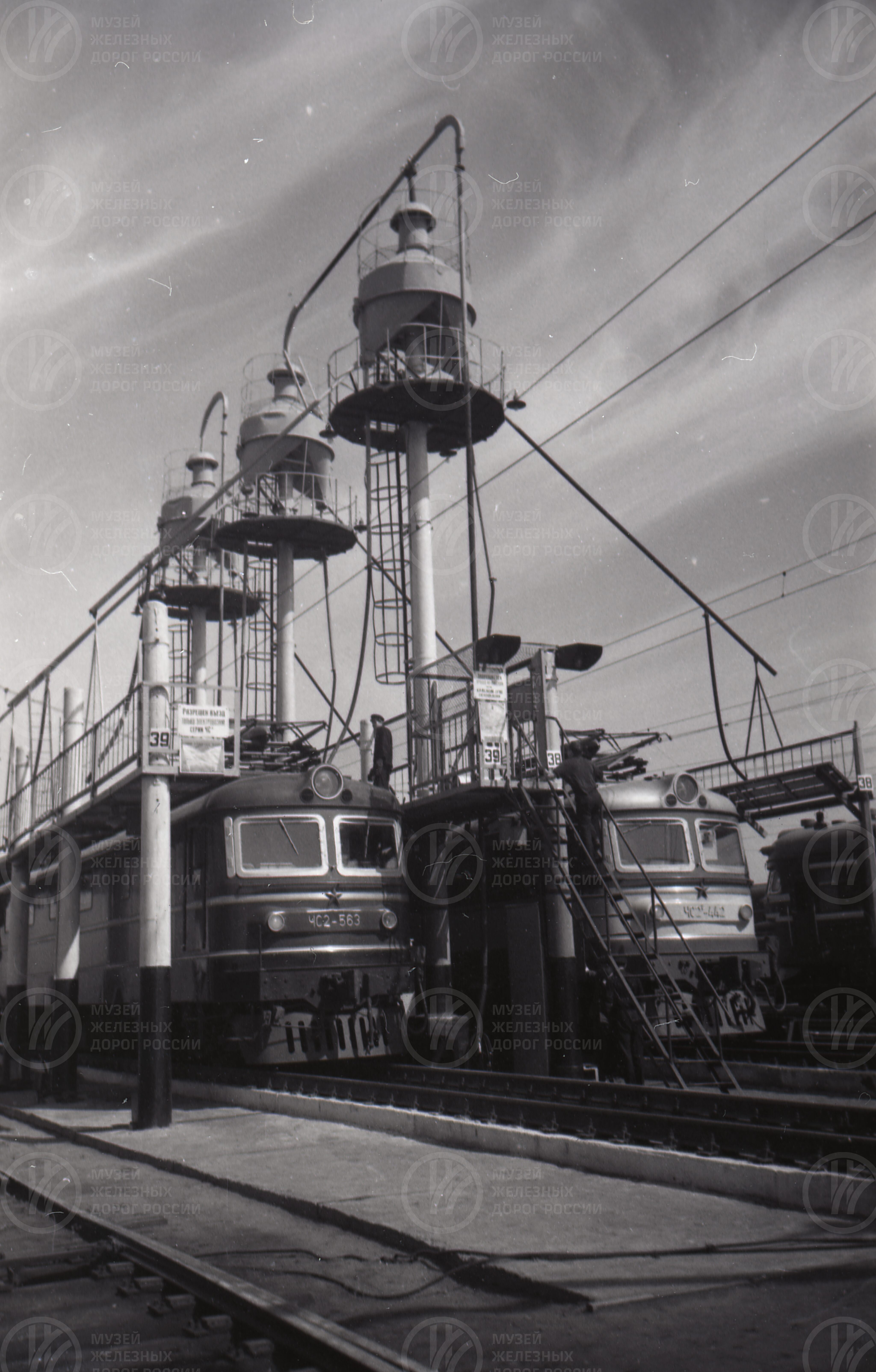 Экипировочные устройства для электровозов ЧС2-07. 1962 г., image 1