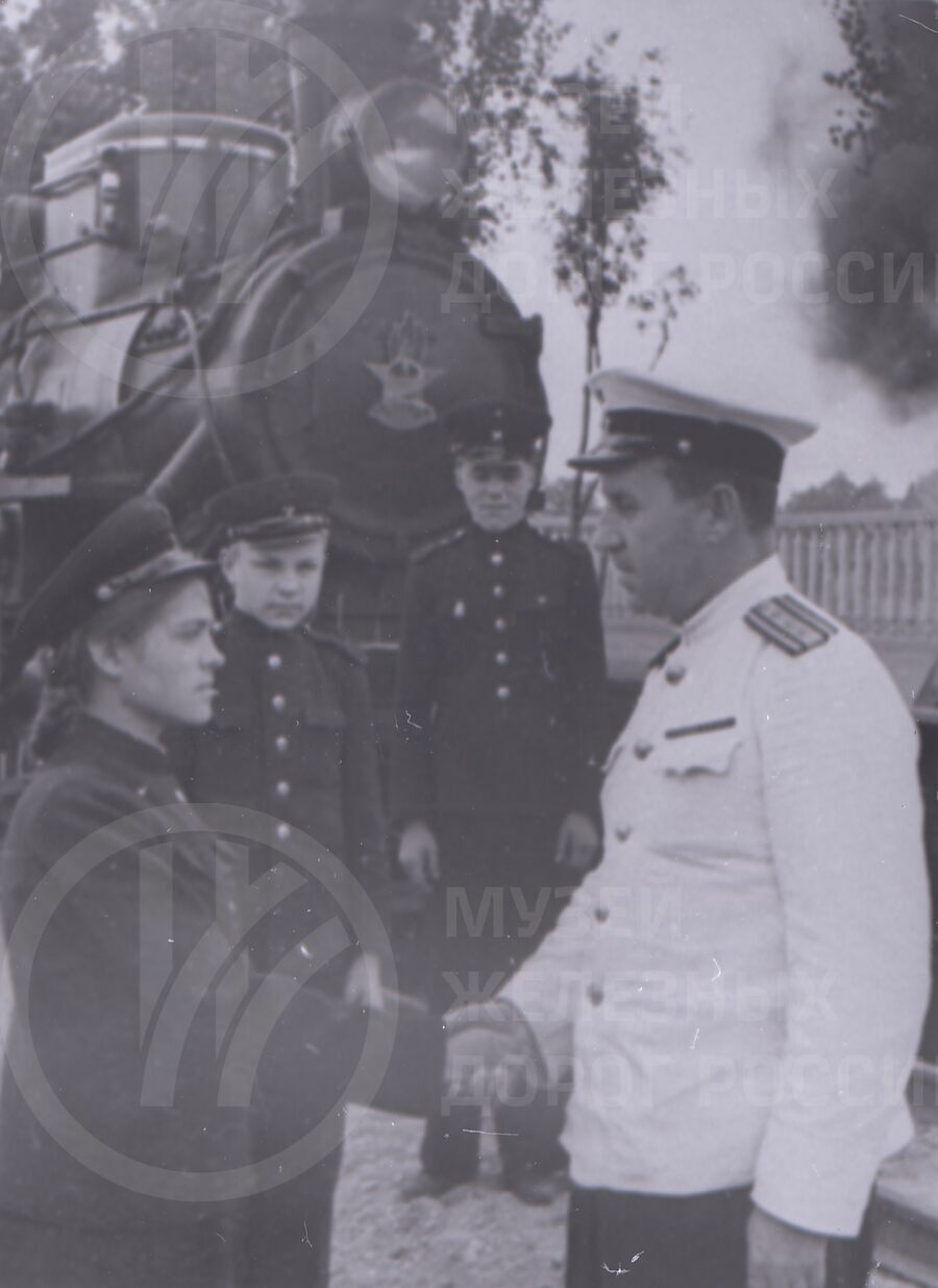 Малая Октябрьская детская железная дорога. 1948 г.