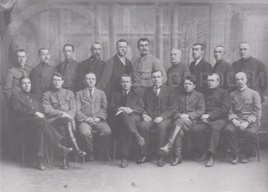 Руководители управление Мурманской железной дороги. 1923 г.