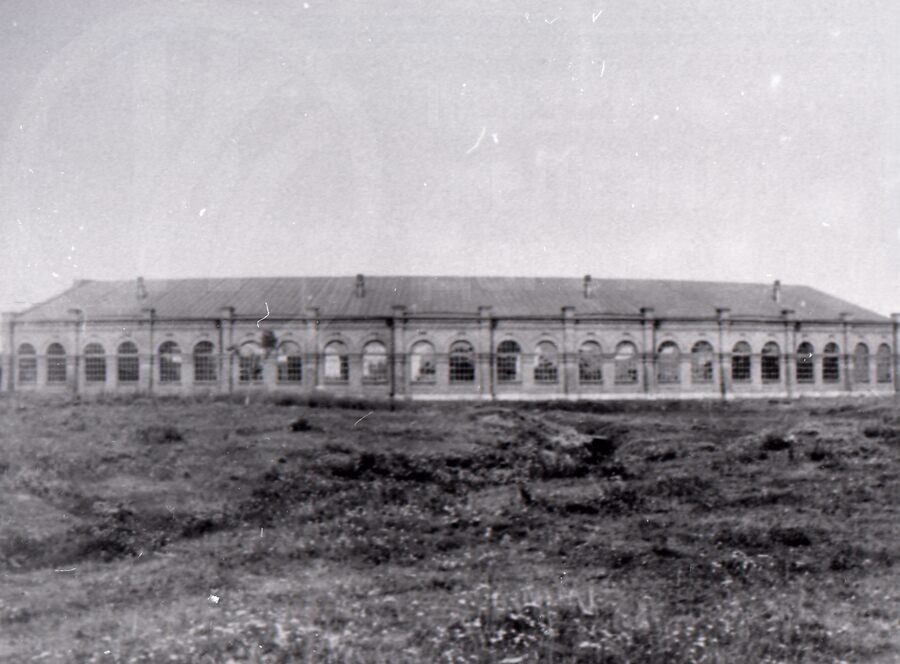 Паровозный сарай. Станция Псков. 1912–1915 гг.