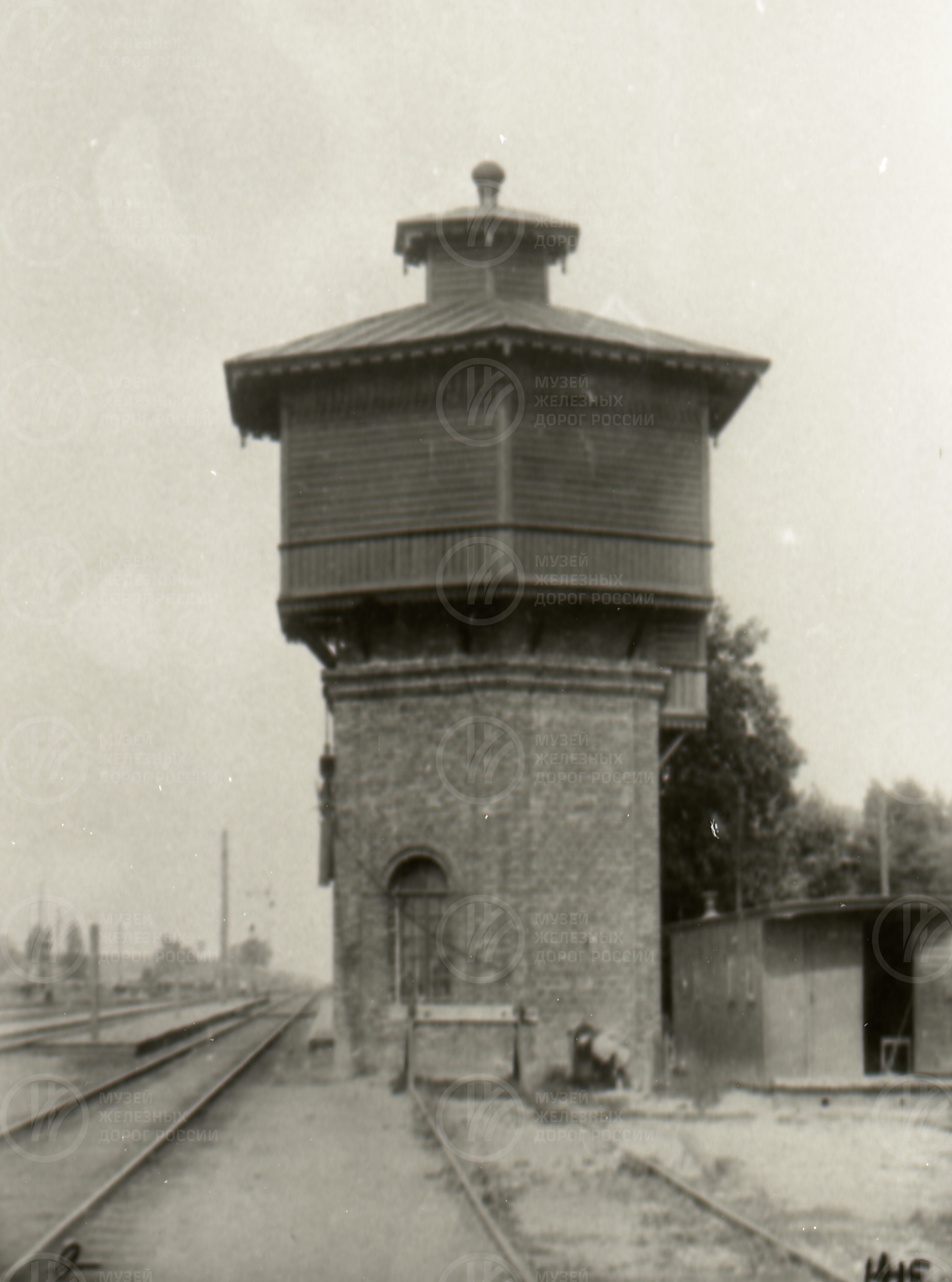 Водоемное здание. Станция Новоселье. 1912–1915 гг., изображение 1
