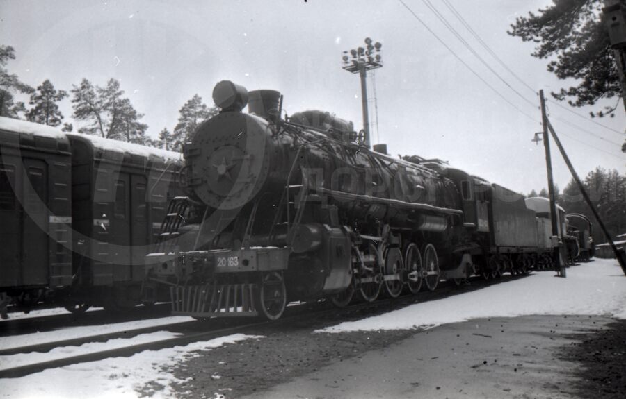 Паровоз ФД20-163