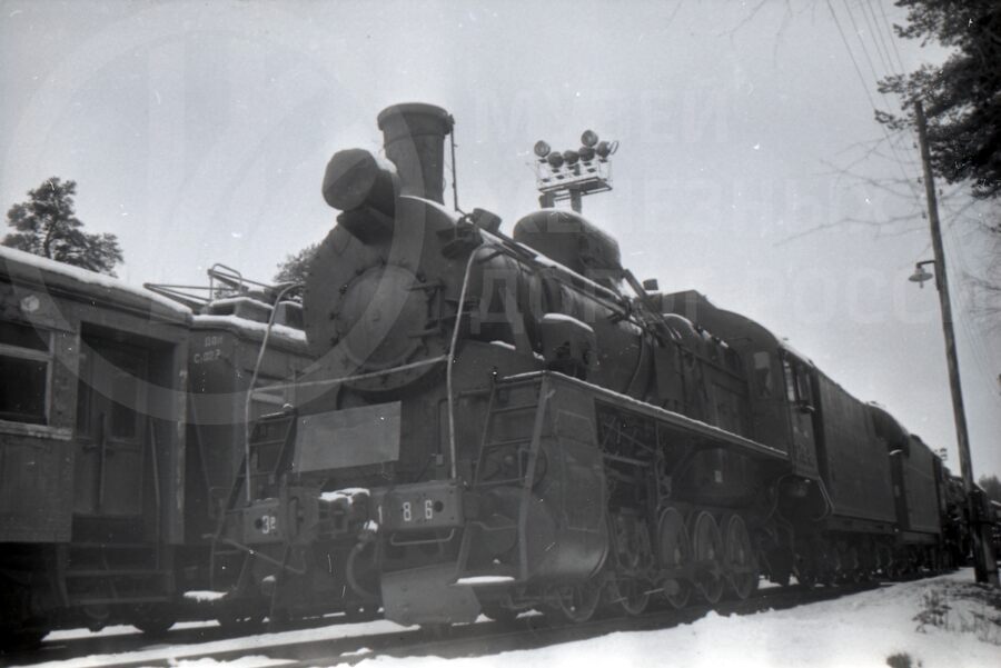 Паровоз Эр791-86