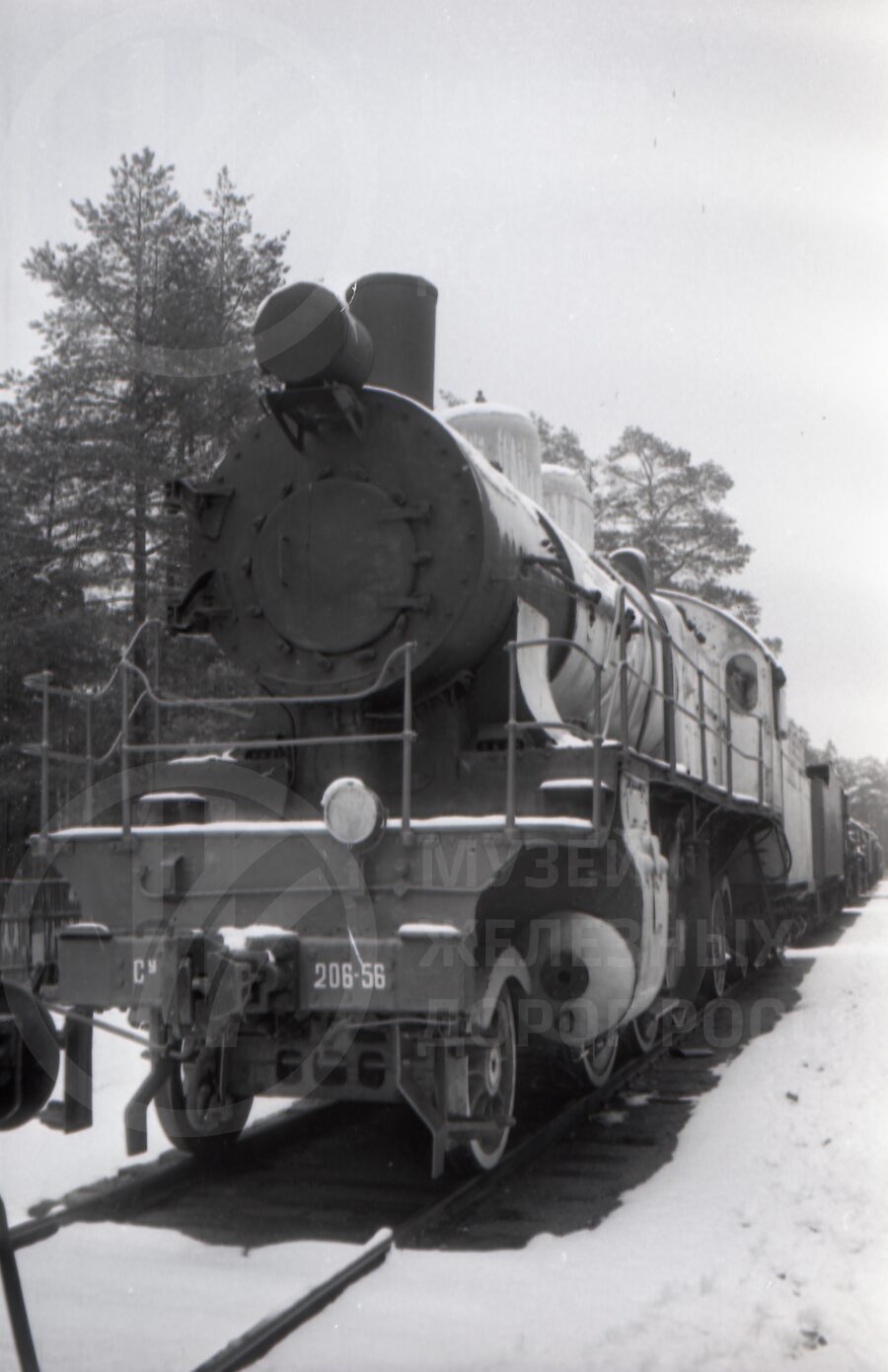 Паровоз Су206-56