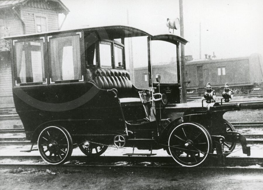 Автомобиль-карета общества «Дукс».1912 г.