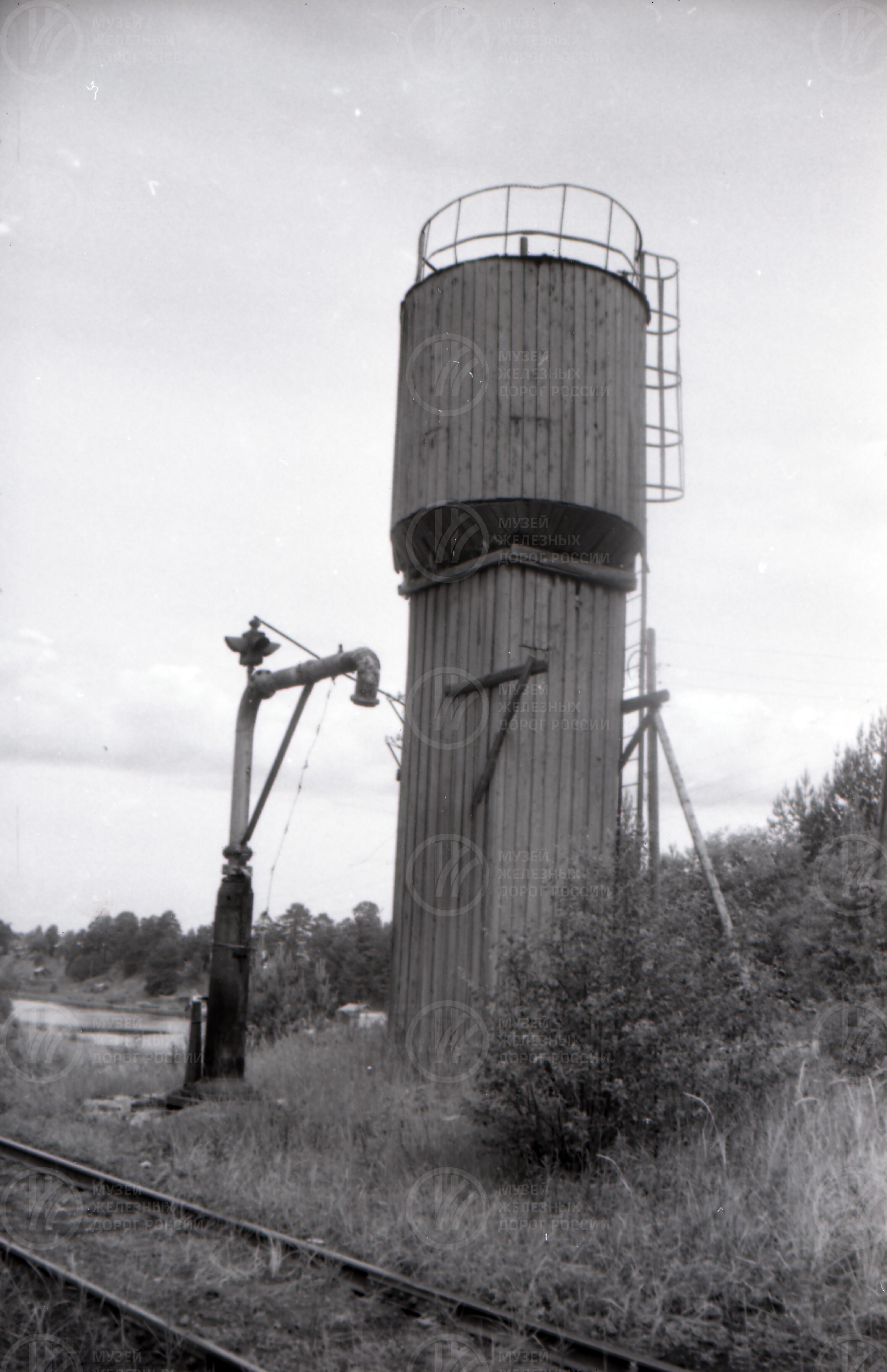 Водонапорная башня. Станция Видлица, image 1