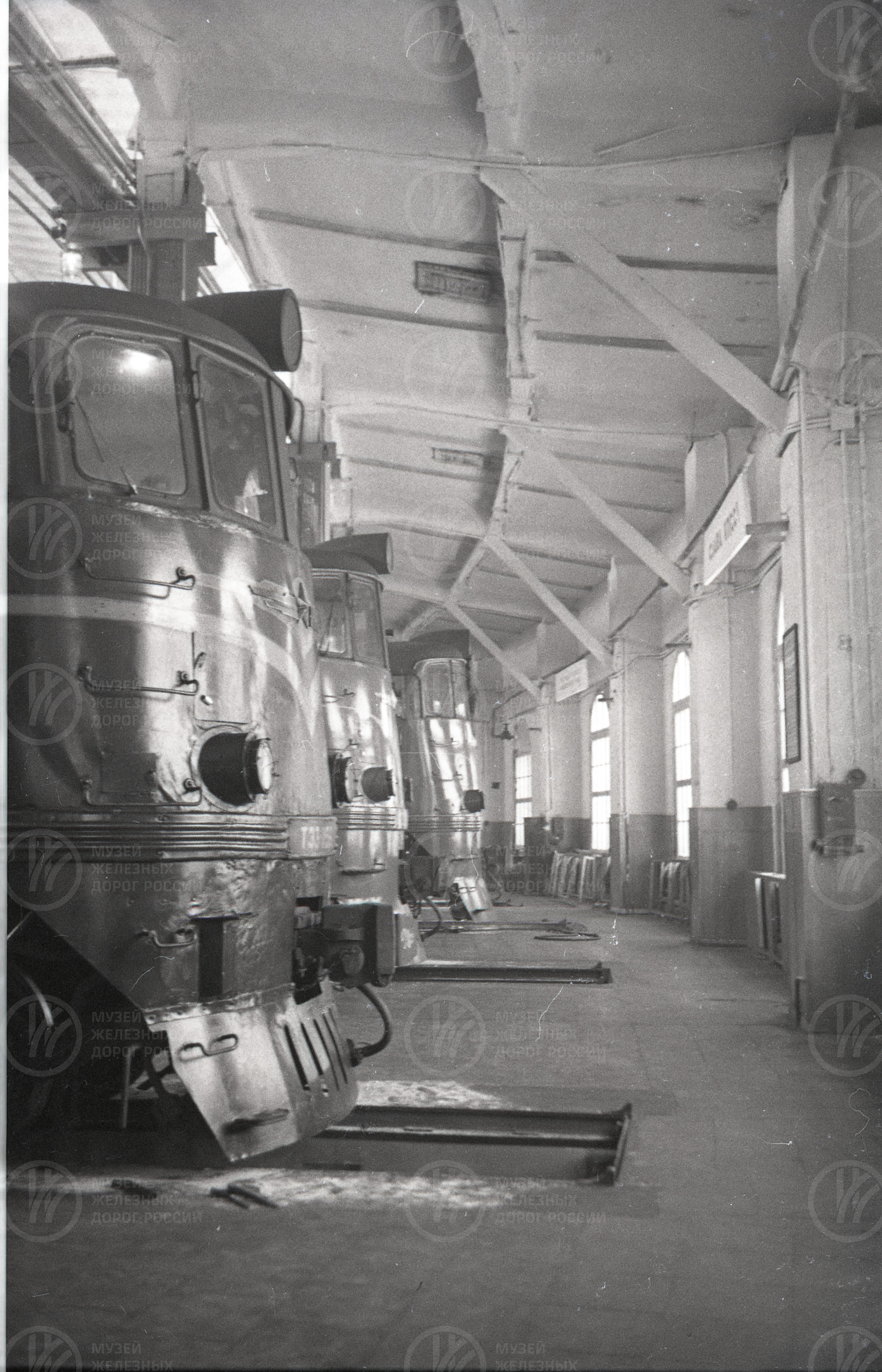 Локомотивное депо ТЧ-2. 1966 г., image 2