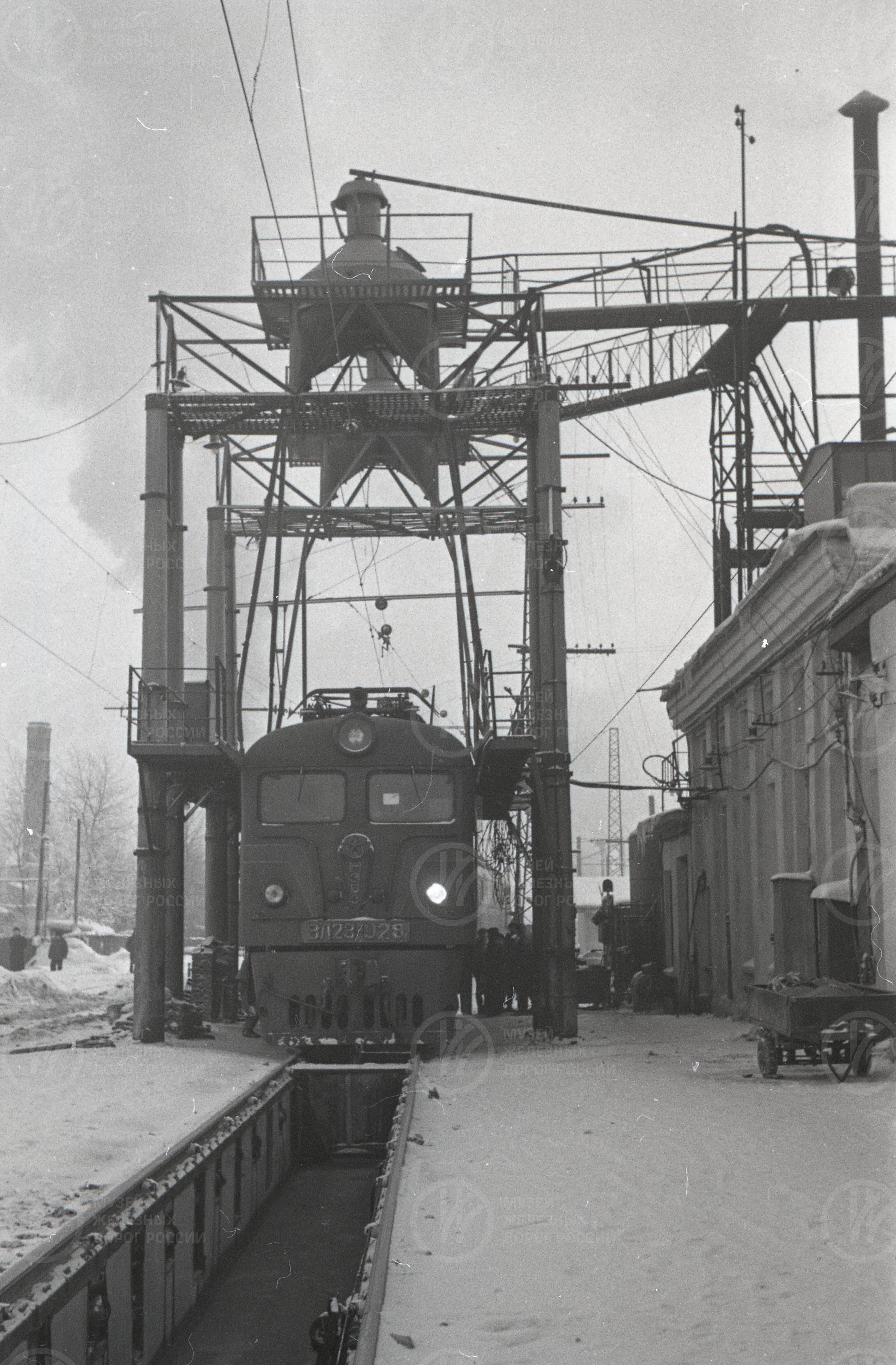 Локомотивное депо ТЧ-2. 1966 г., image 1