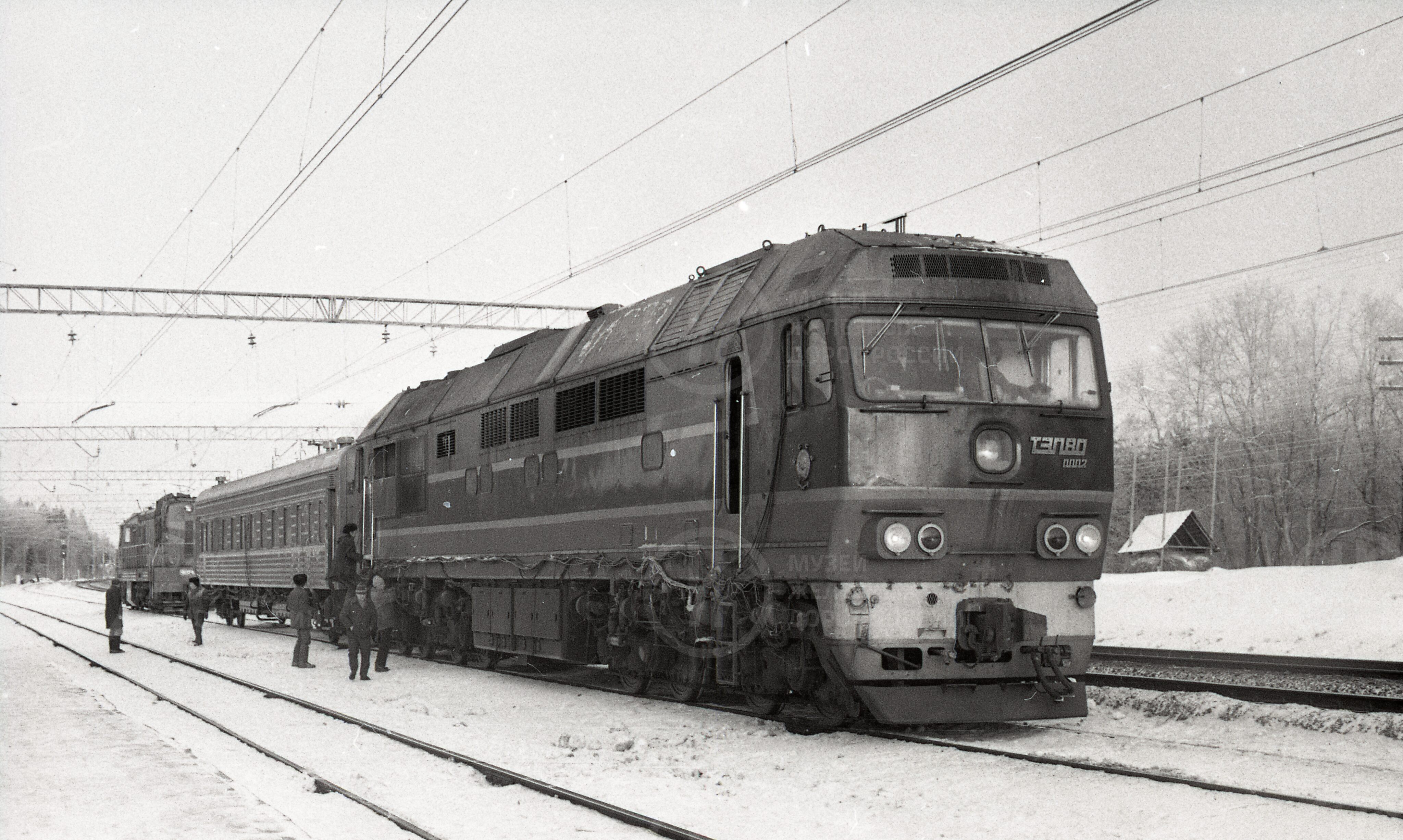 Тепловоз ТЭП80-0002, image 1