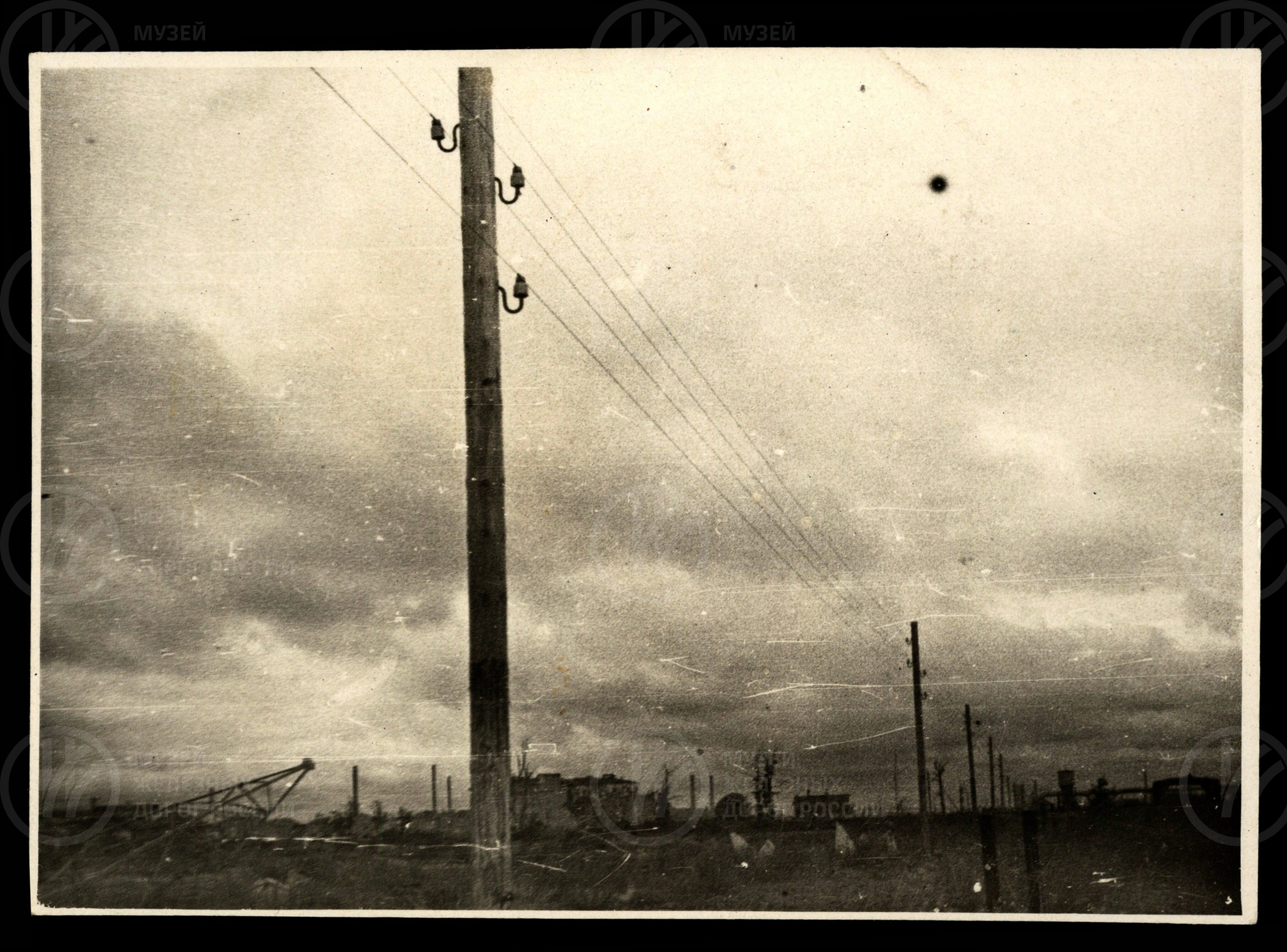 Линии связи. Участок Поповка – Колпино. 1941–1945 гг., изображение 1