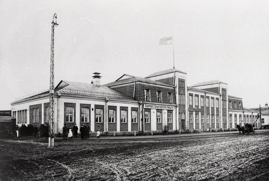 Станция Санкт-Петербург-Финляндский. 1913 г.