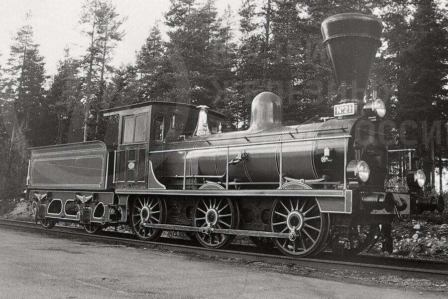 Паровоз серии С1. Выпуск 1875 г.