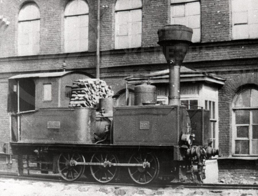 Маневровый танк-паровоз серии Т типа 0-3-0. 1912 г.