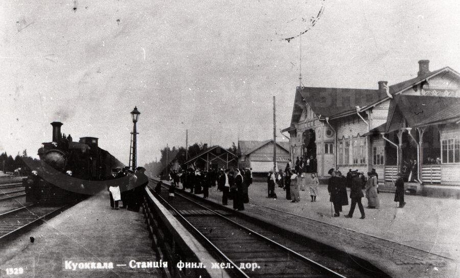 Станция Куоккала. 1912 г.
