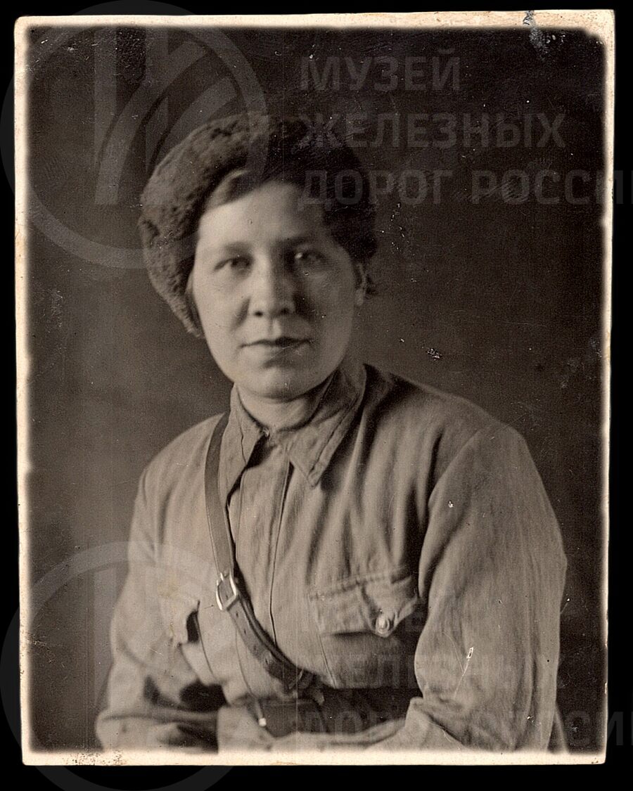 О.К. Никифорова – санитарный инструктор. 1943 г.